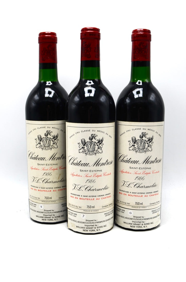 1986 Chateau Montrose, St. Estephe