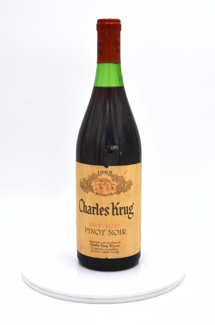 1965 Charles Krug Pinot Noir, Napa Valley
