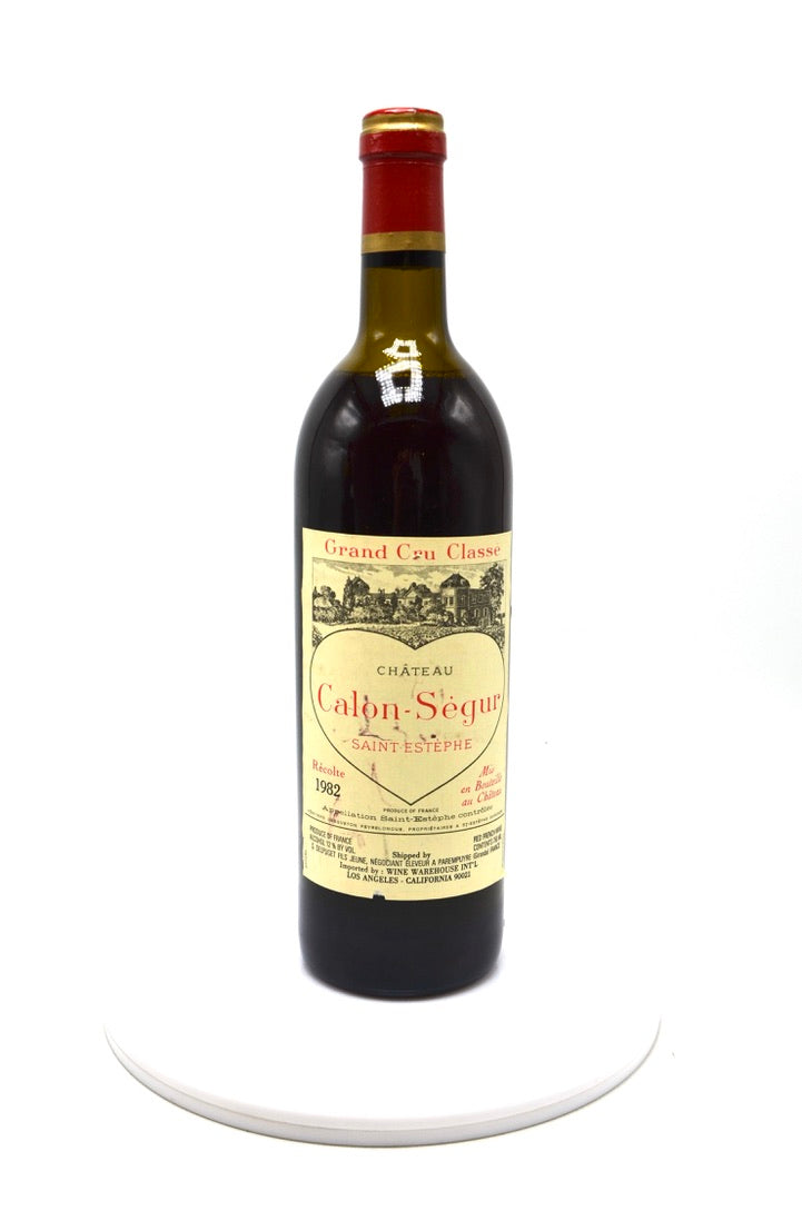 1982 Château Calon-Segur, St. Estephe