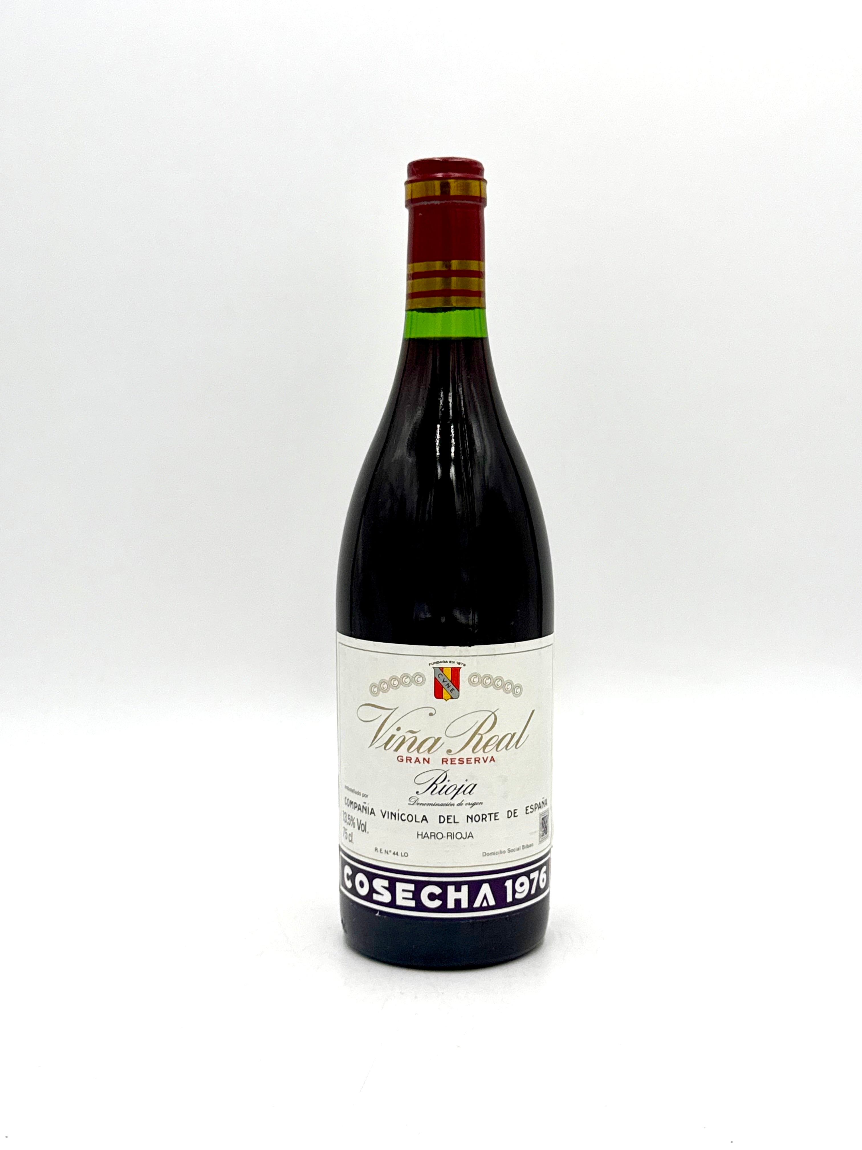 1976 Compania Vinicola del Norte de Espana (CVNE) Rioja Vina Real Gran Reserva, Spain