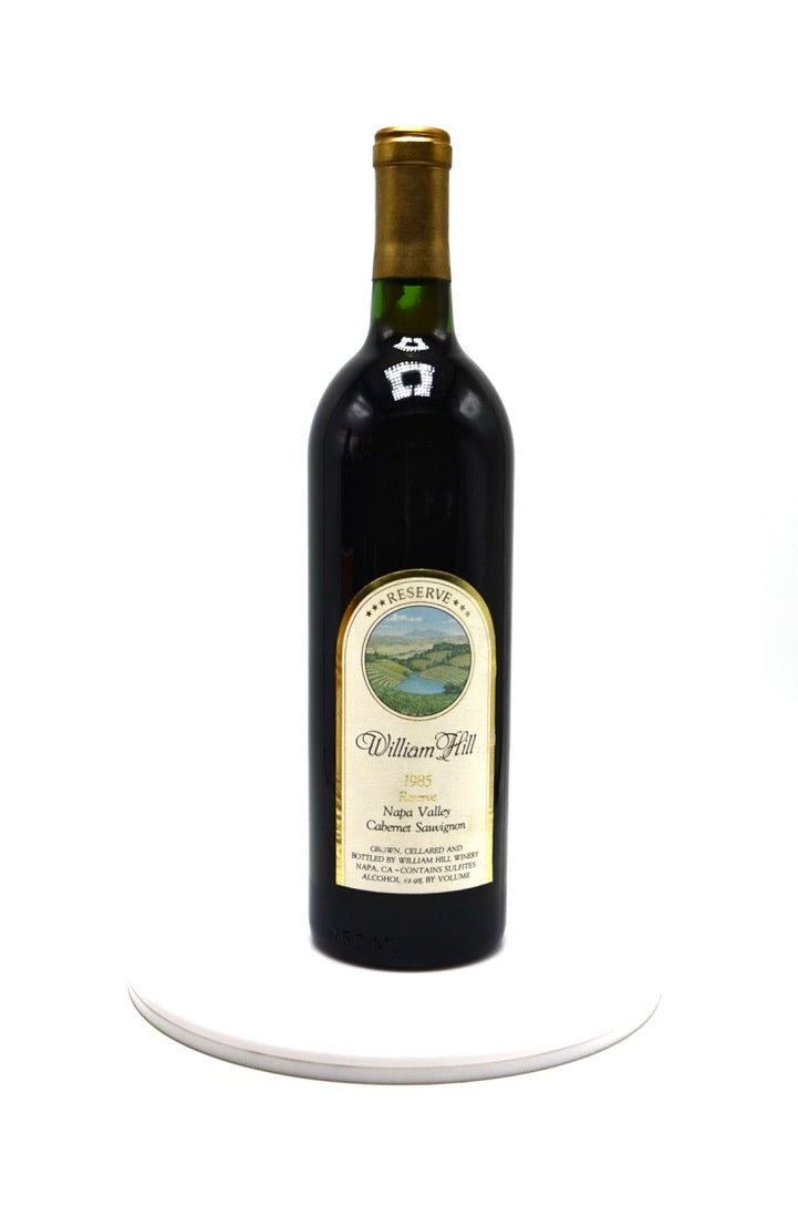 1985 William Hill Reserve Cabernet Sauvignon, Napa Valley