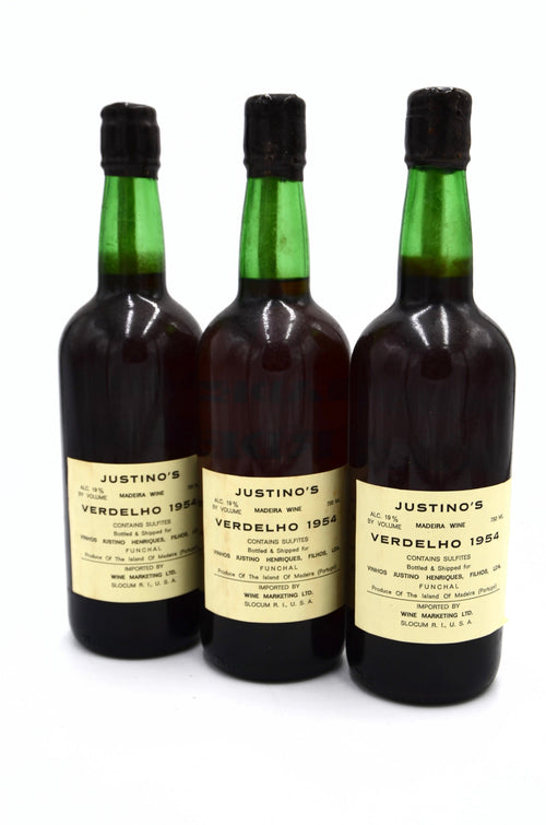 1954 Vinhos Justino Henriques (Justino's) Verdelho Vintage Madeira