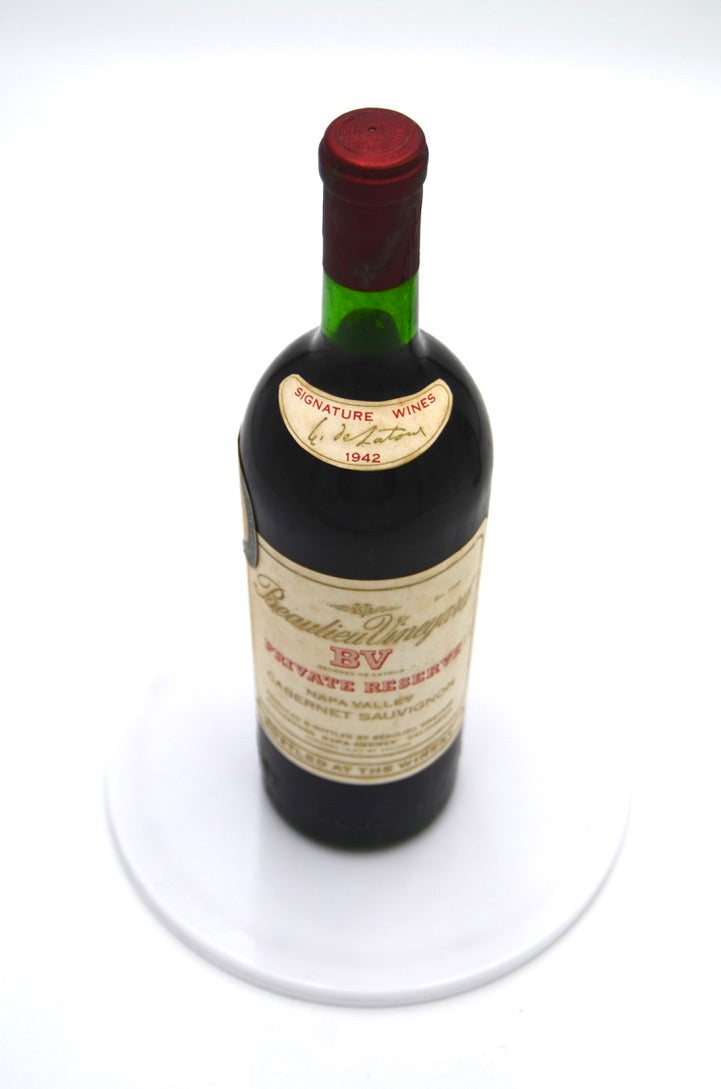 1942 Beaulieu Vineyard Georges de Latour Private Reserve Cabernet Sauvignon, Napa Valley