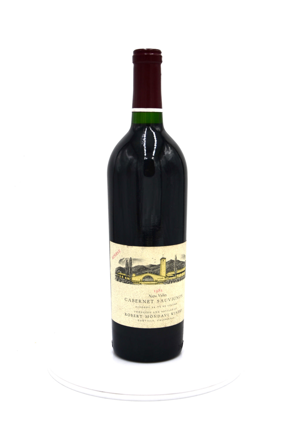 1981 Robert Mondavi Reserve Cabernet Sauvignon, Napa Valley