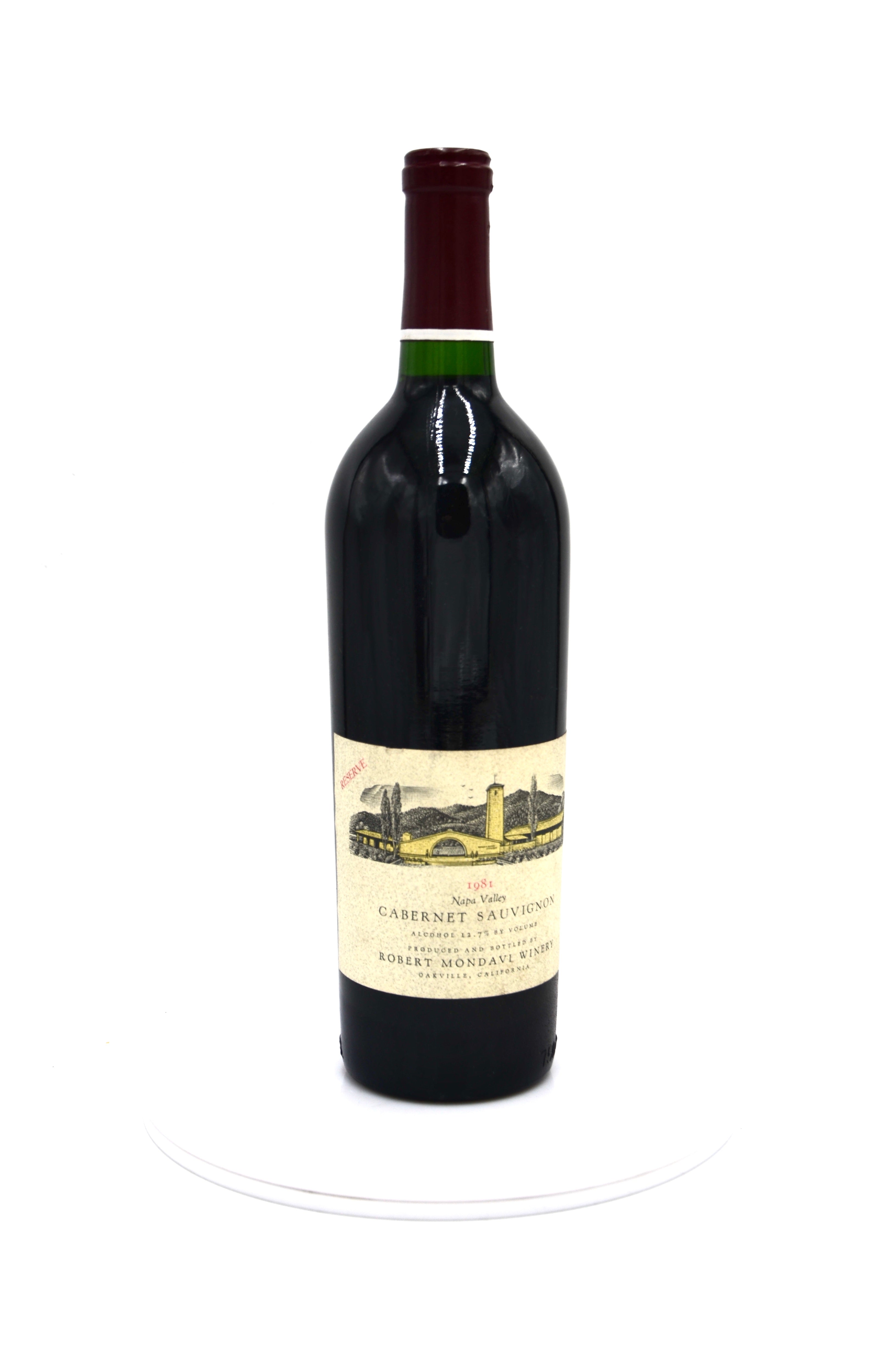 1981 Robert Mondavi Reserve Cabernet Sauvignon, Napa Valley