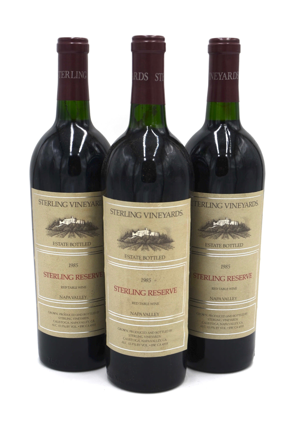 1985 Sterling Vineyards Reserve Cabernet Sauvignon, Napa Valley