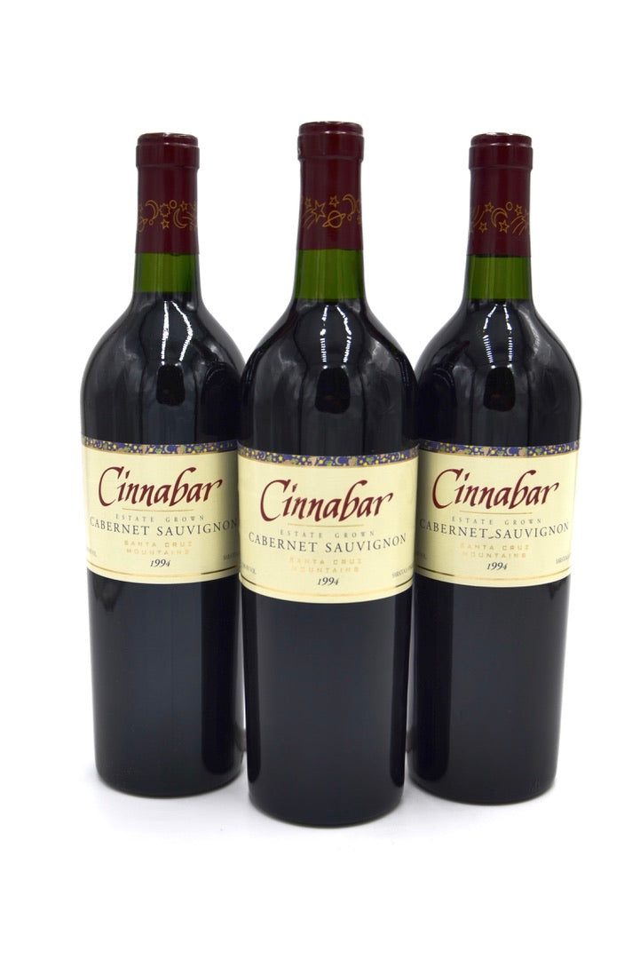 1994 Cinnabar Cabernet Sauvignon, Santa Cruz Mountains