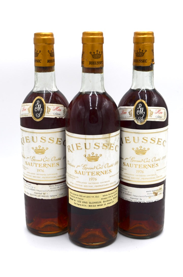 1976 Château Rieussec, Sauternes