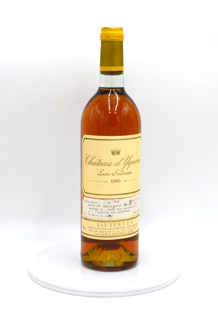 1980 Château d'Yquem, Sauternes