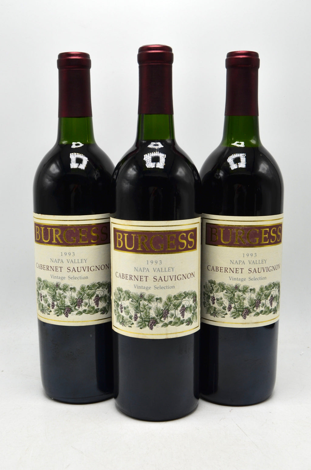 1993 Burgess Cabernet Sauvignon, Vintage Selection, Napa Valley