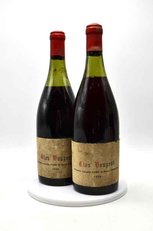 1928 Camille Cerf & Rene Fribourg Clos Vougeot