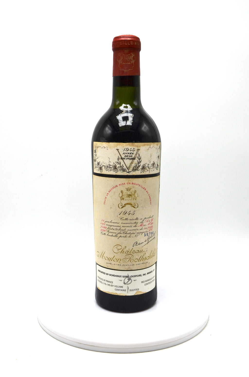 1945 Château Mouton Rothschild, Pauillac