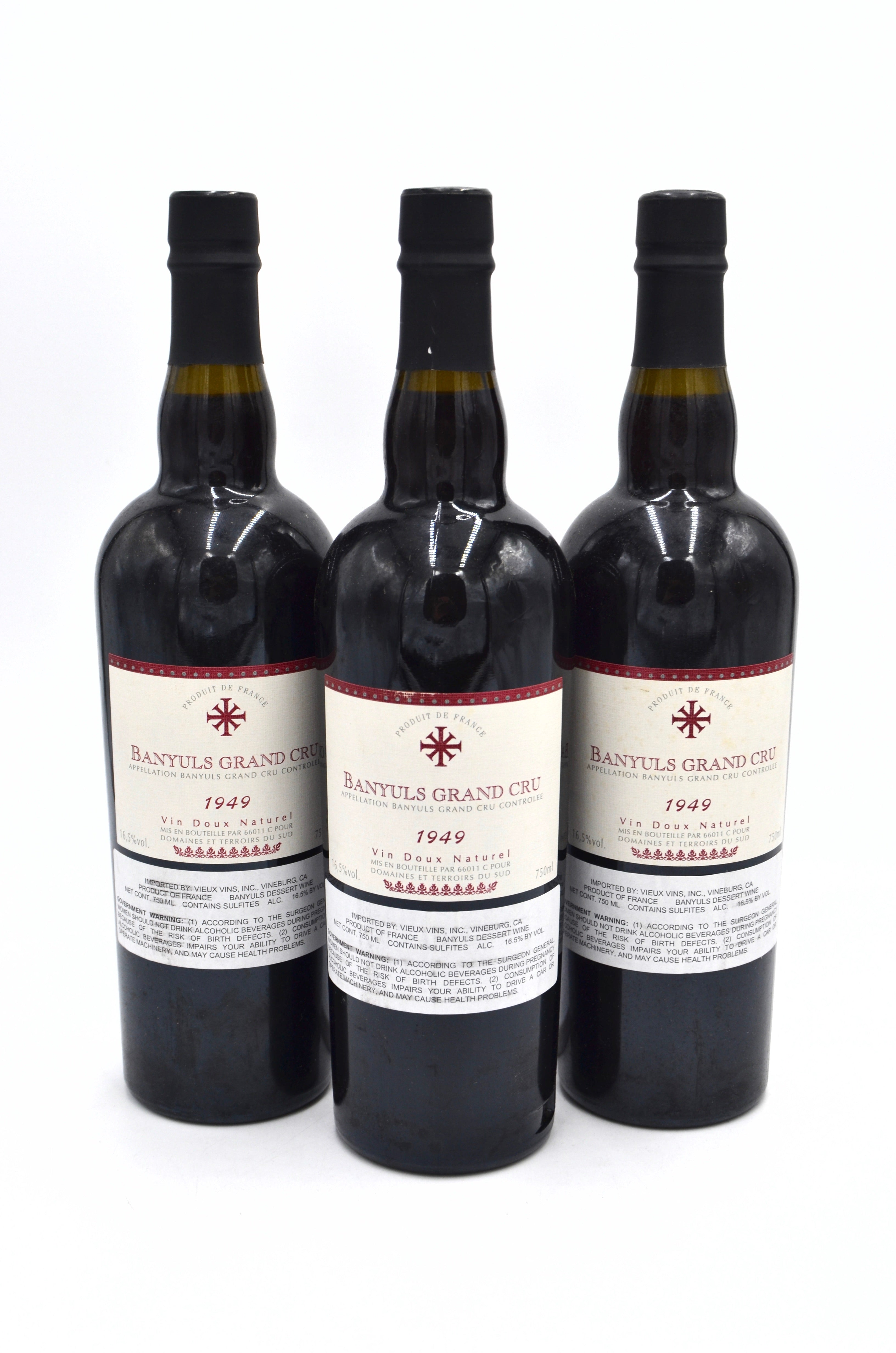 1949 Domaines et Terroirs du Sud Banyuls, Vin Doux Naturel, Languedoc-Roussillon