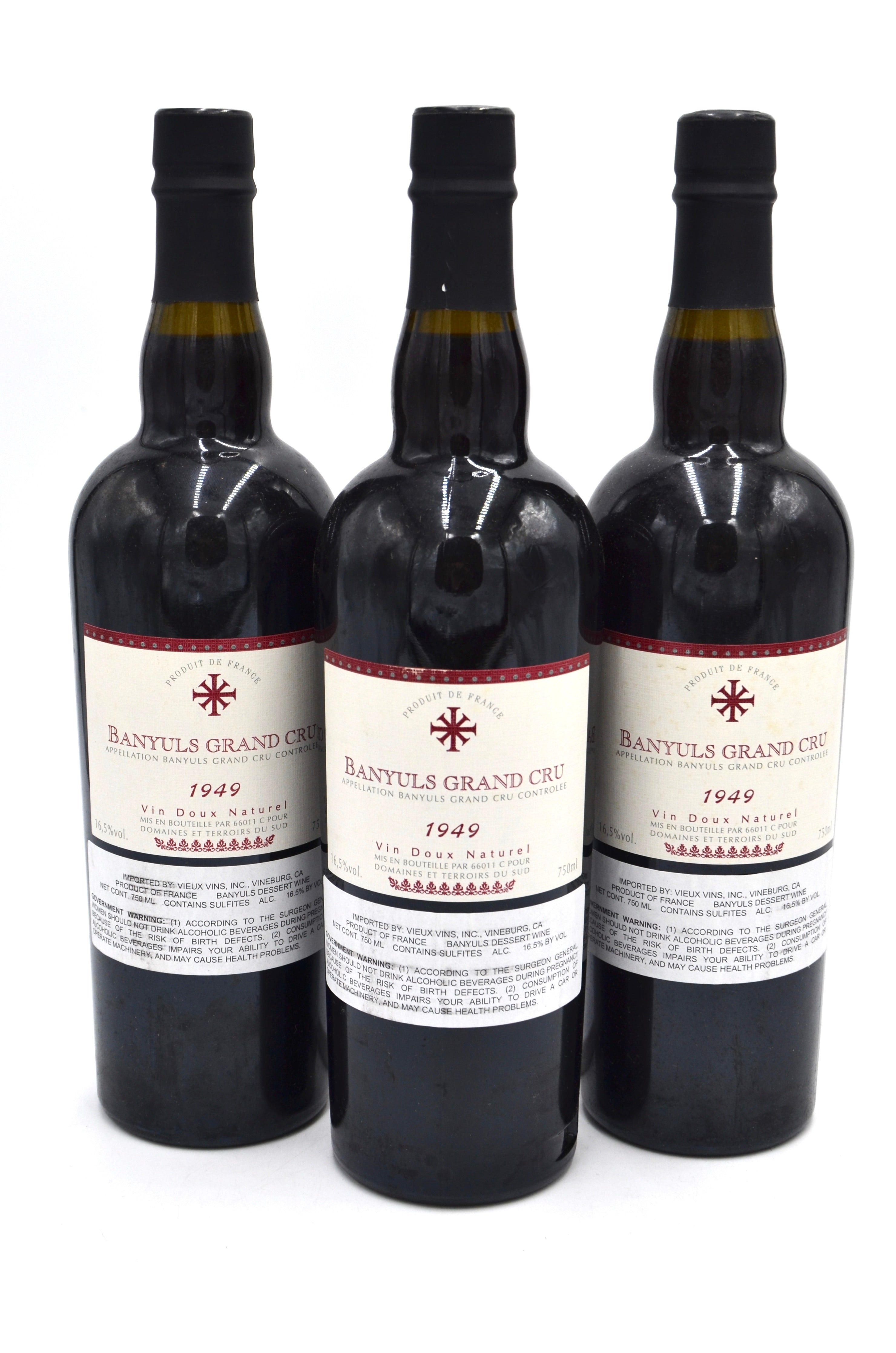 1949 Domaines et Terroirs du Sud Banyuls, Vin Doux Naturel, Languedoc-Roussillon