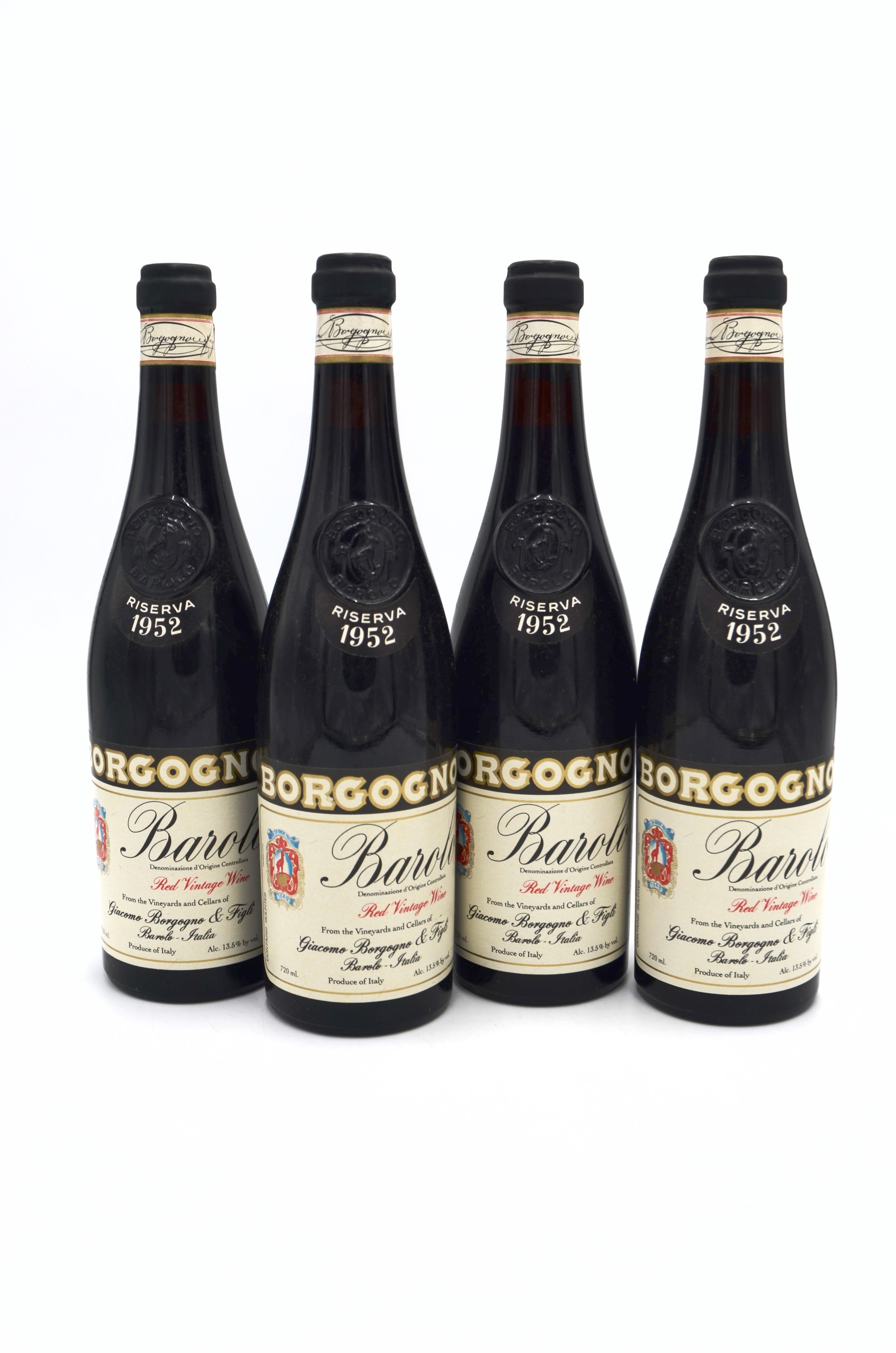 1952 Giacomo Borgogno & Figli Barolo Riserva