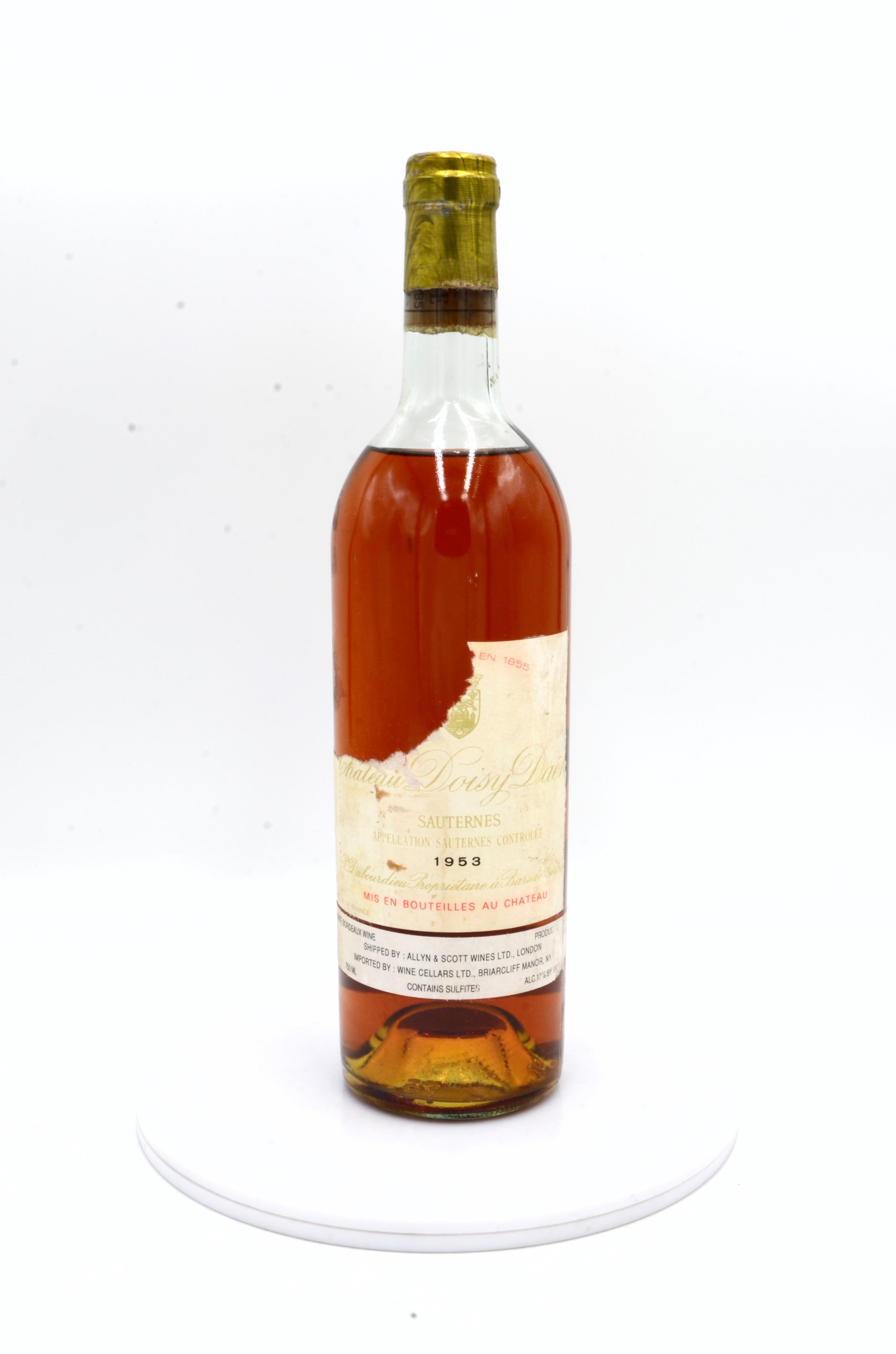 1953 Château Doisy Daene, Barsac