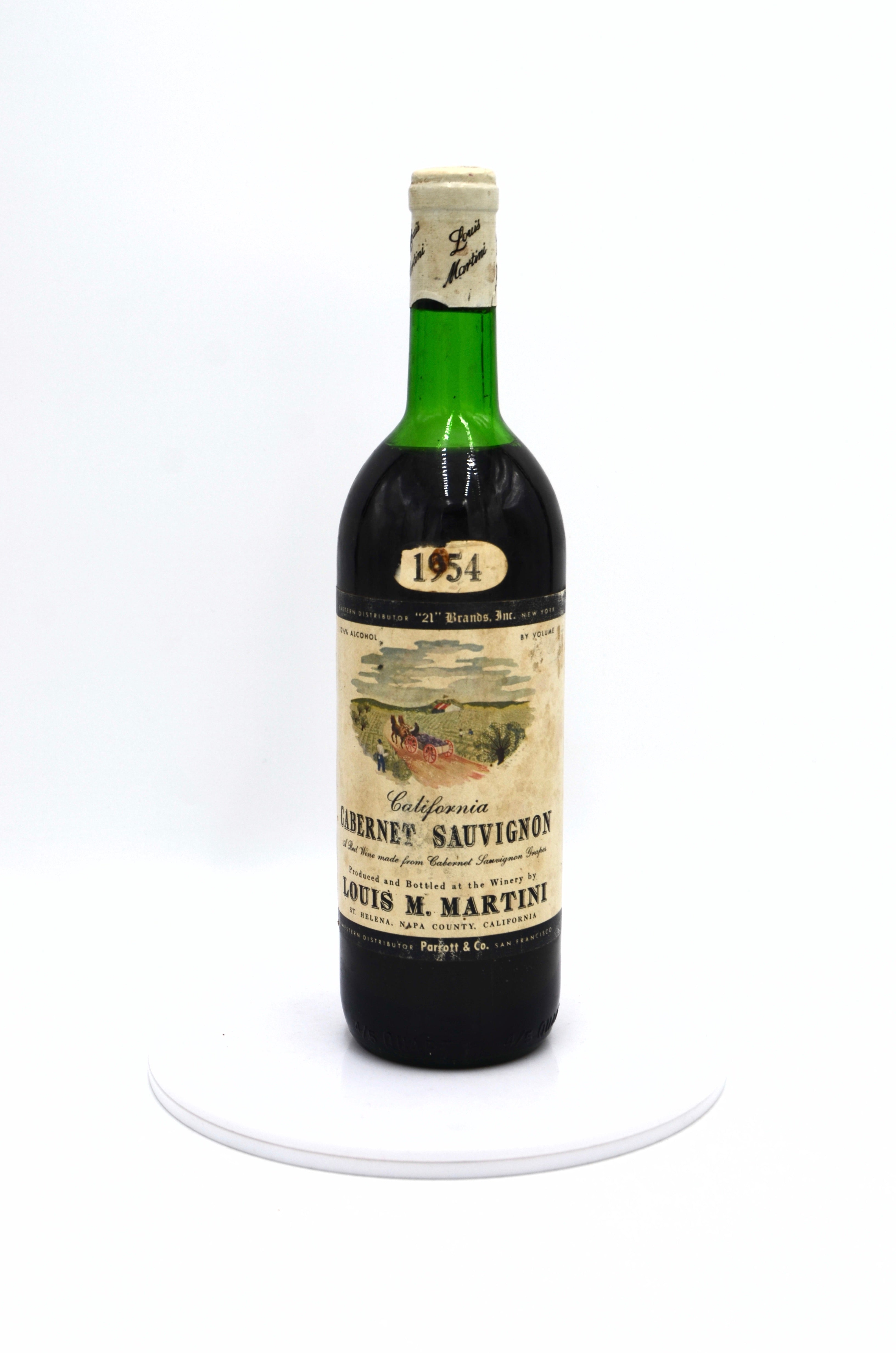 1954 Louis M. Martini Cabernet Sauvignon, Napa Valley