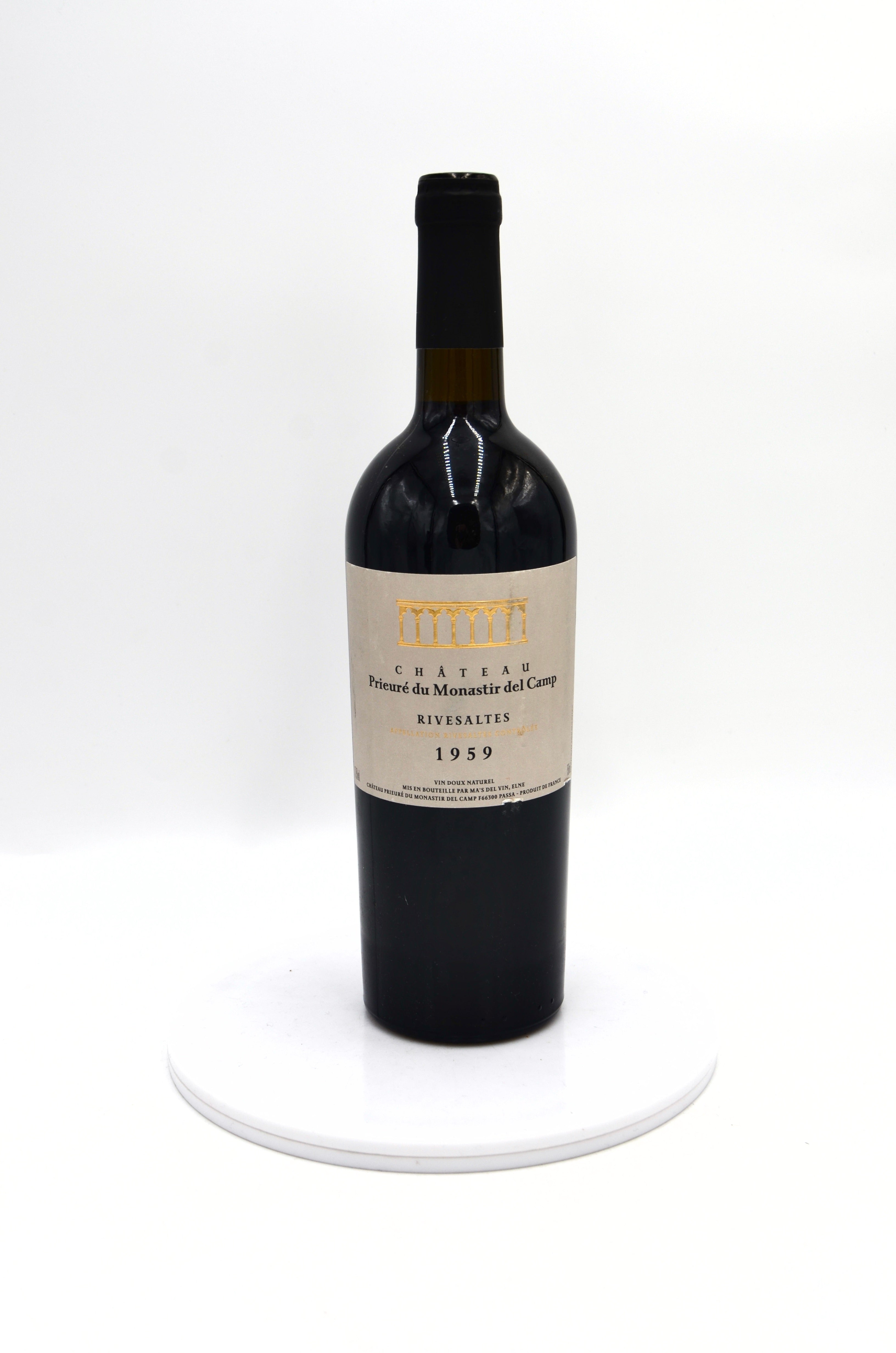 1959 Chateau Prieure du Monastir del Camp Rivesaltes, Vin Doux Naturel, Languedoc-Roussillon