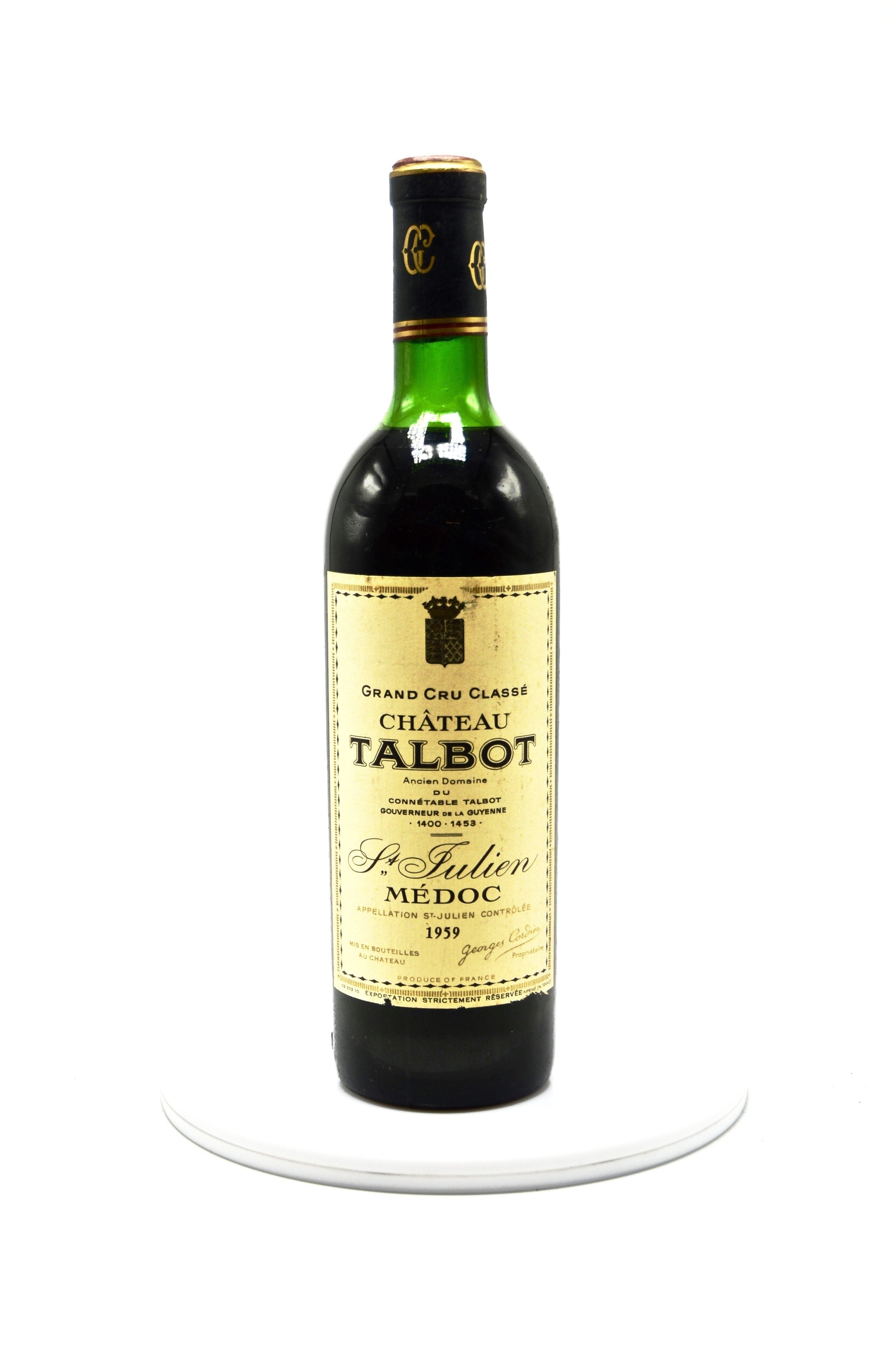 1959 Château Talbot, St. Julien