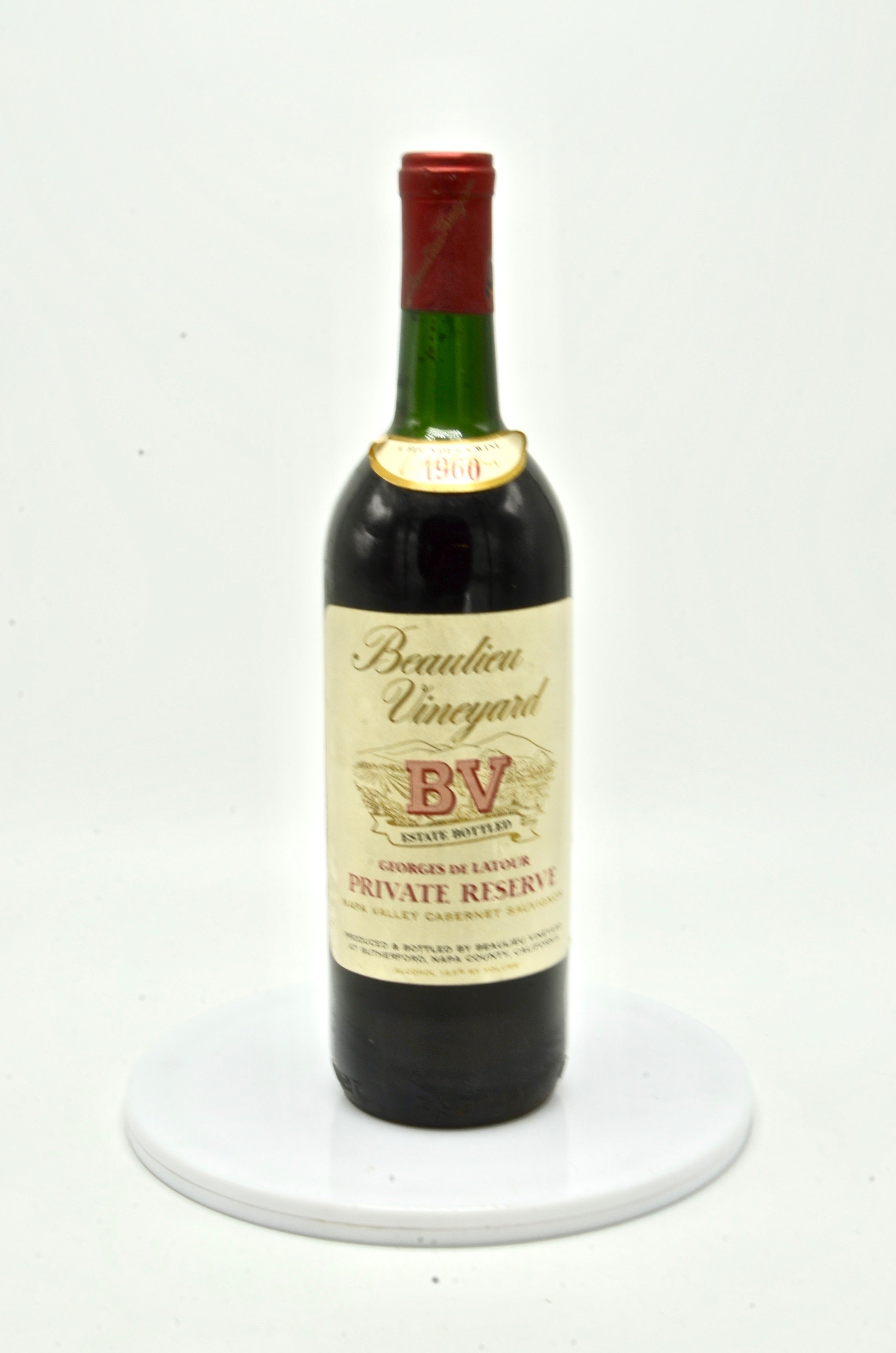1960 Beaulieu Vineyard Georges de Latour Private Reserve Cabernet Sauvignon, Napa Valley