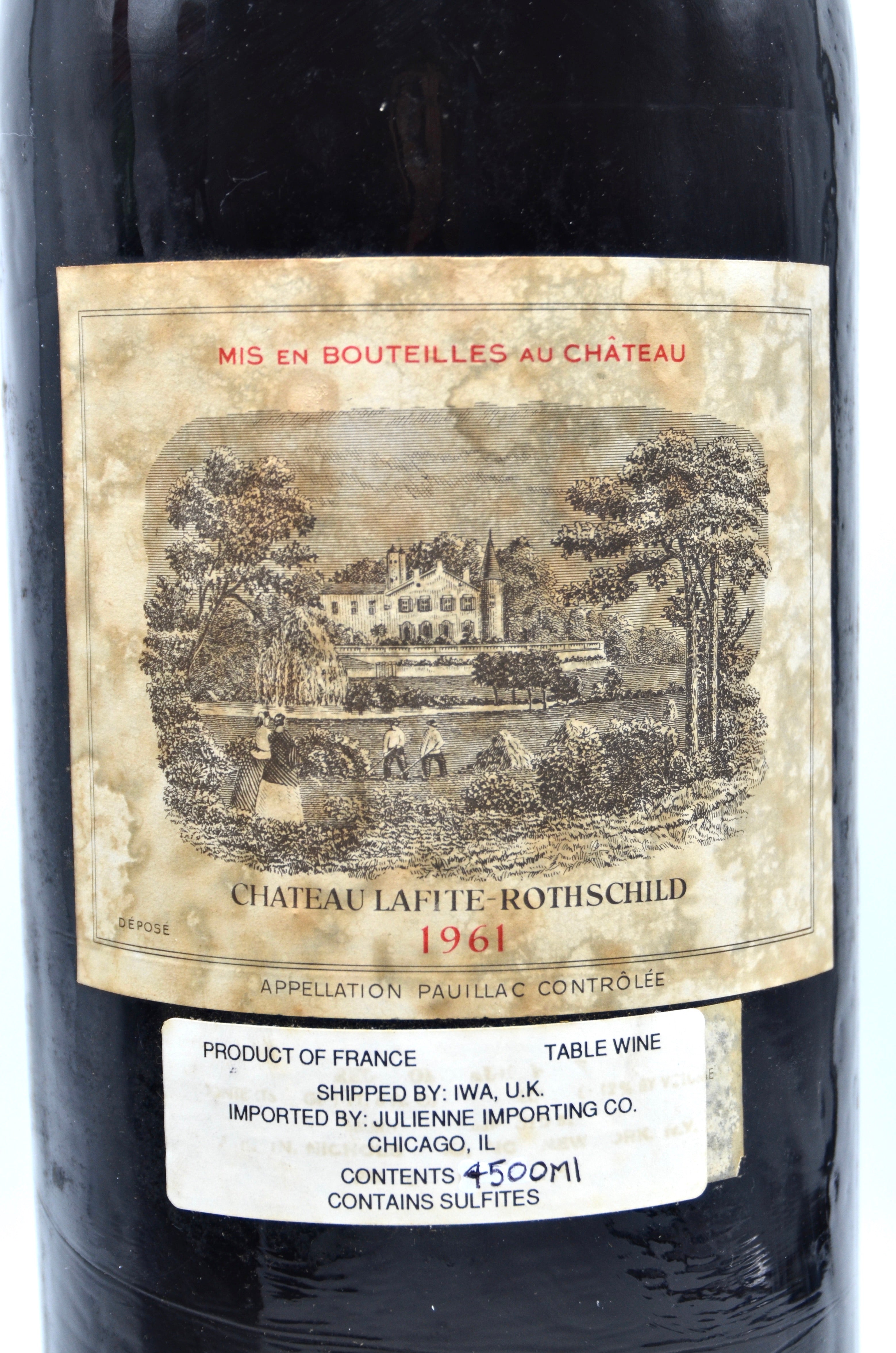 1961 Château Lafite Rothschild, Pauillac (Rehoboam)