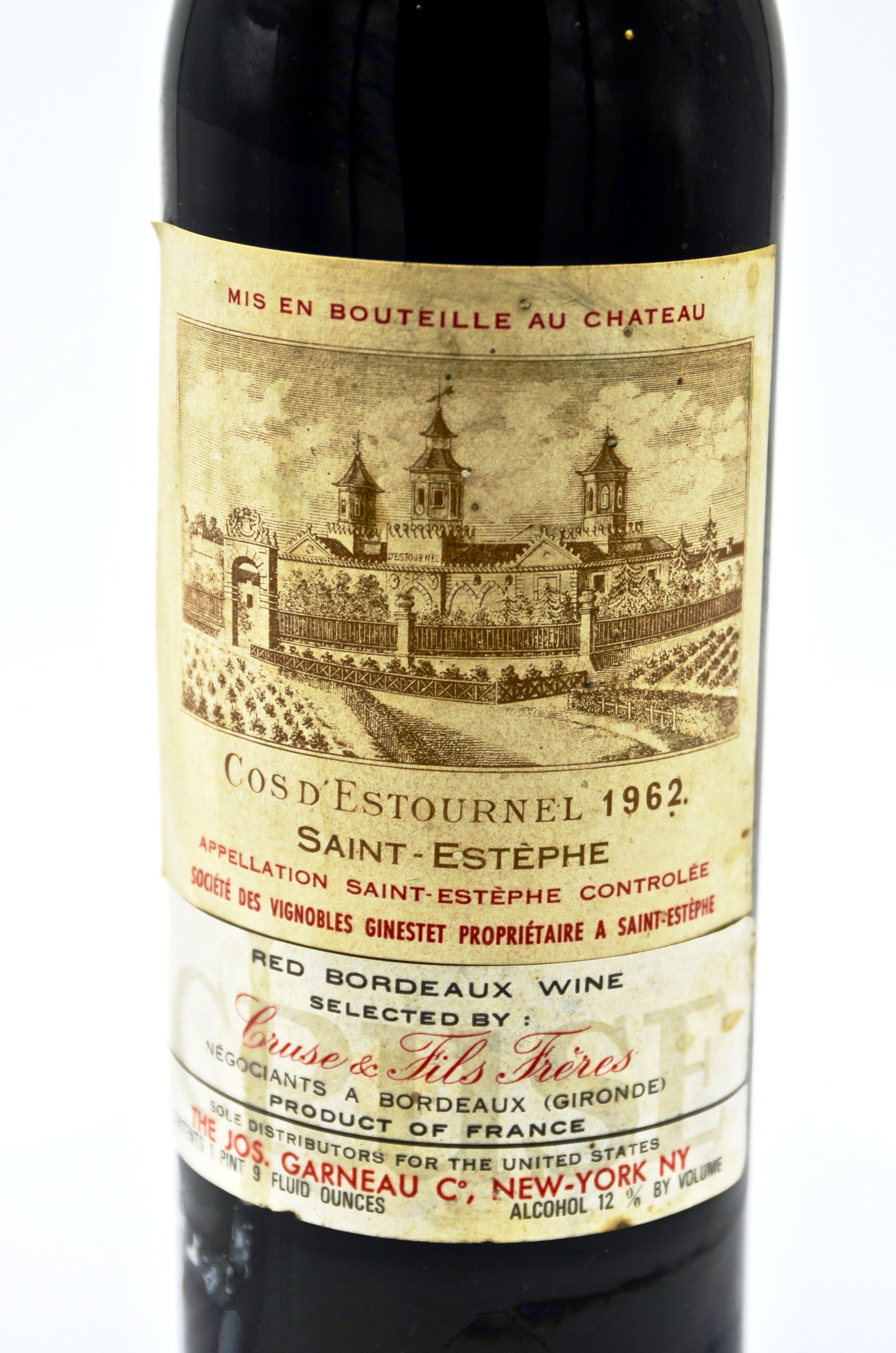 1962 Château Cos d'Estournel St. Estephe