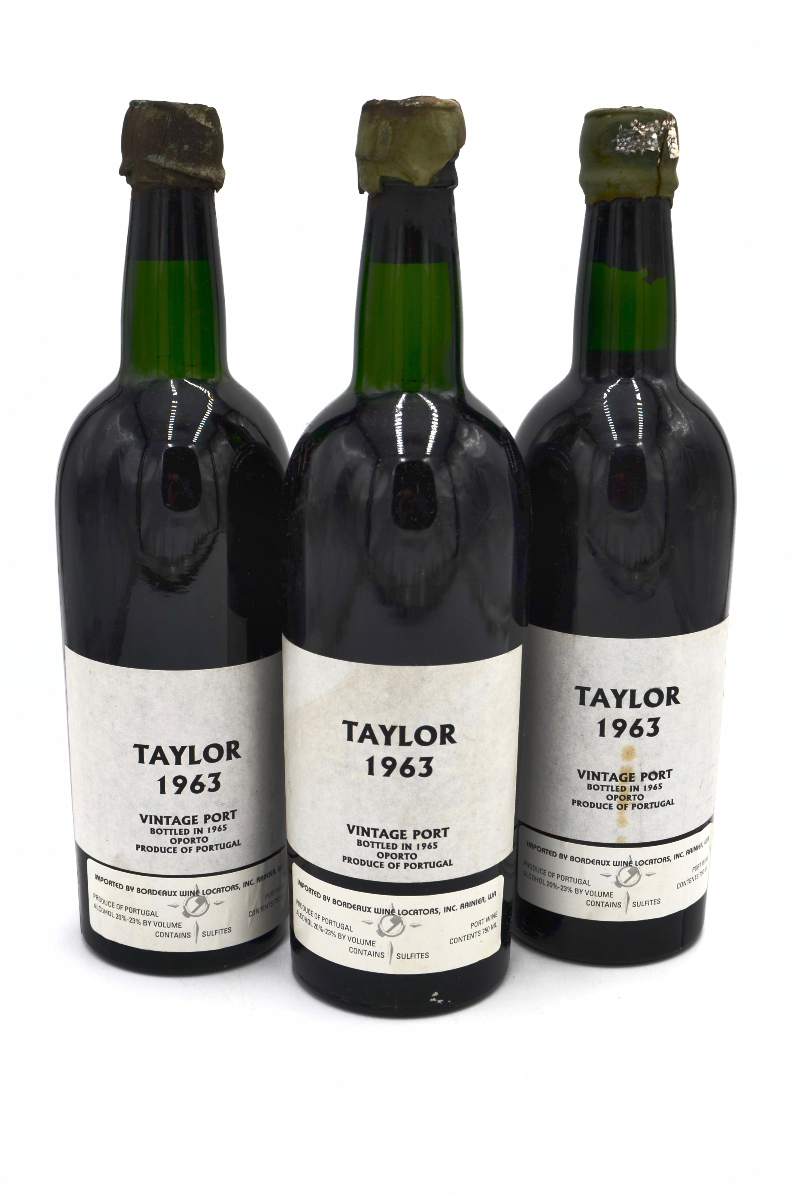 1963 Taylor Fladgate Vintage Port