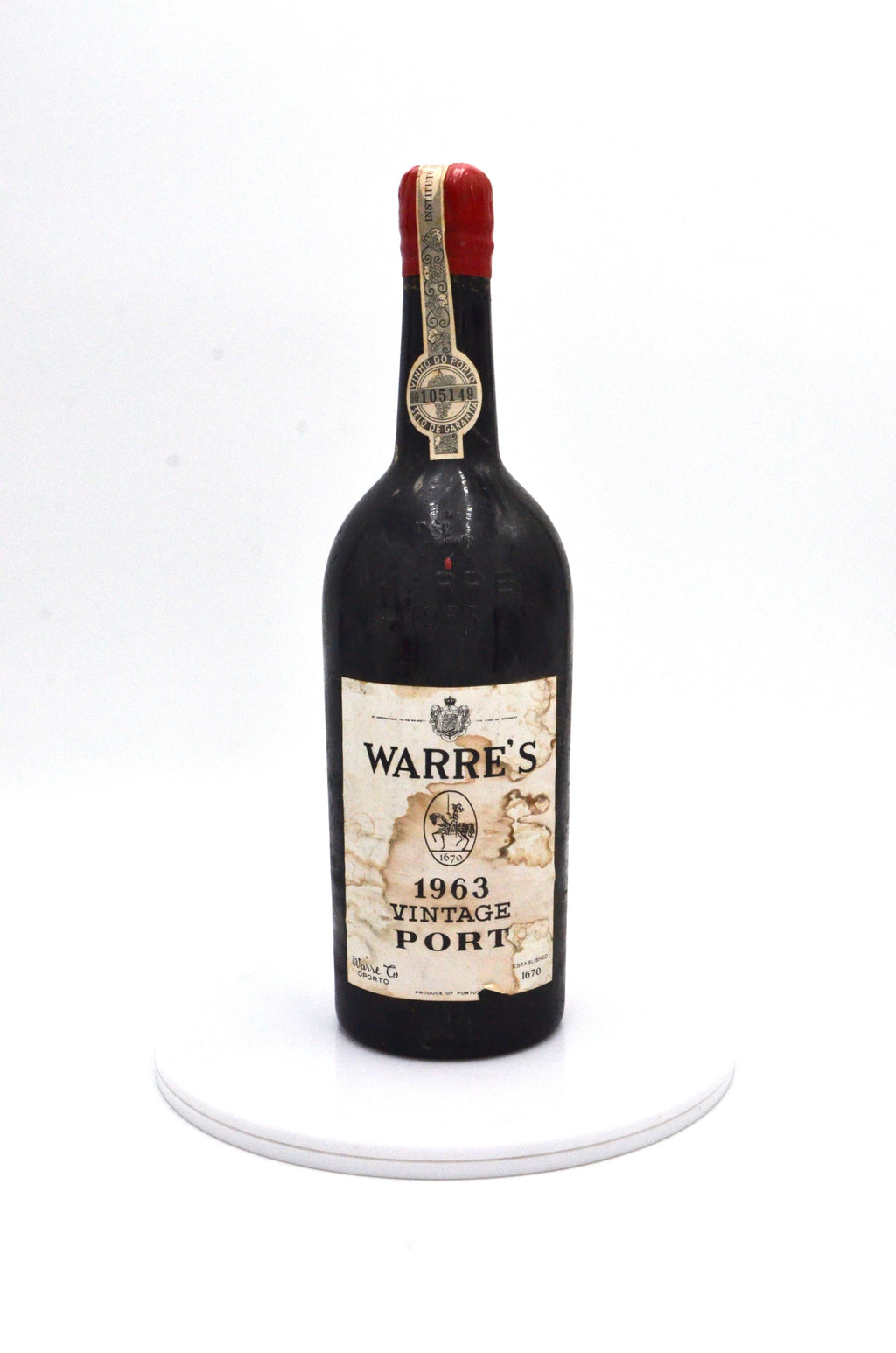 1963 Warre's Vintage Port