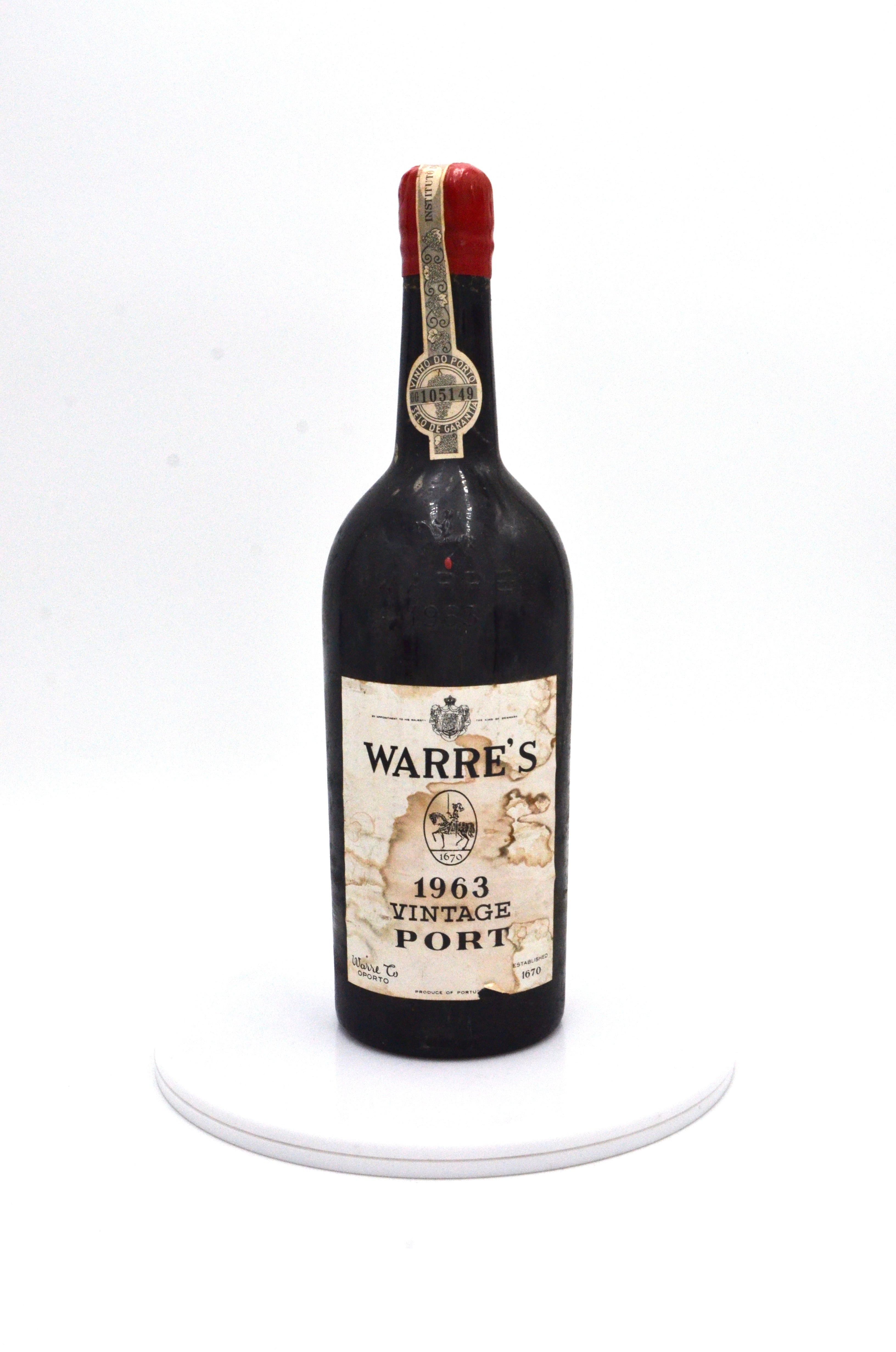 1963 Warre's Vintage Port