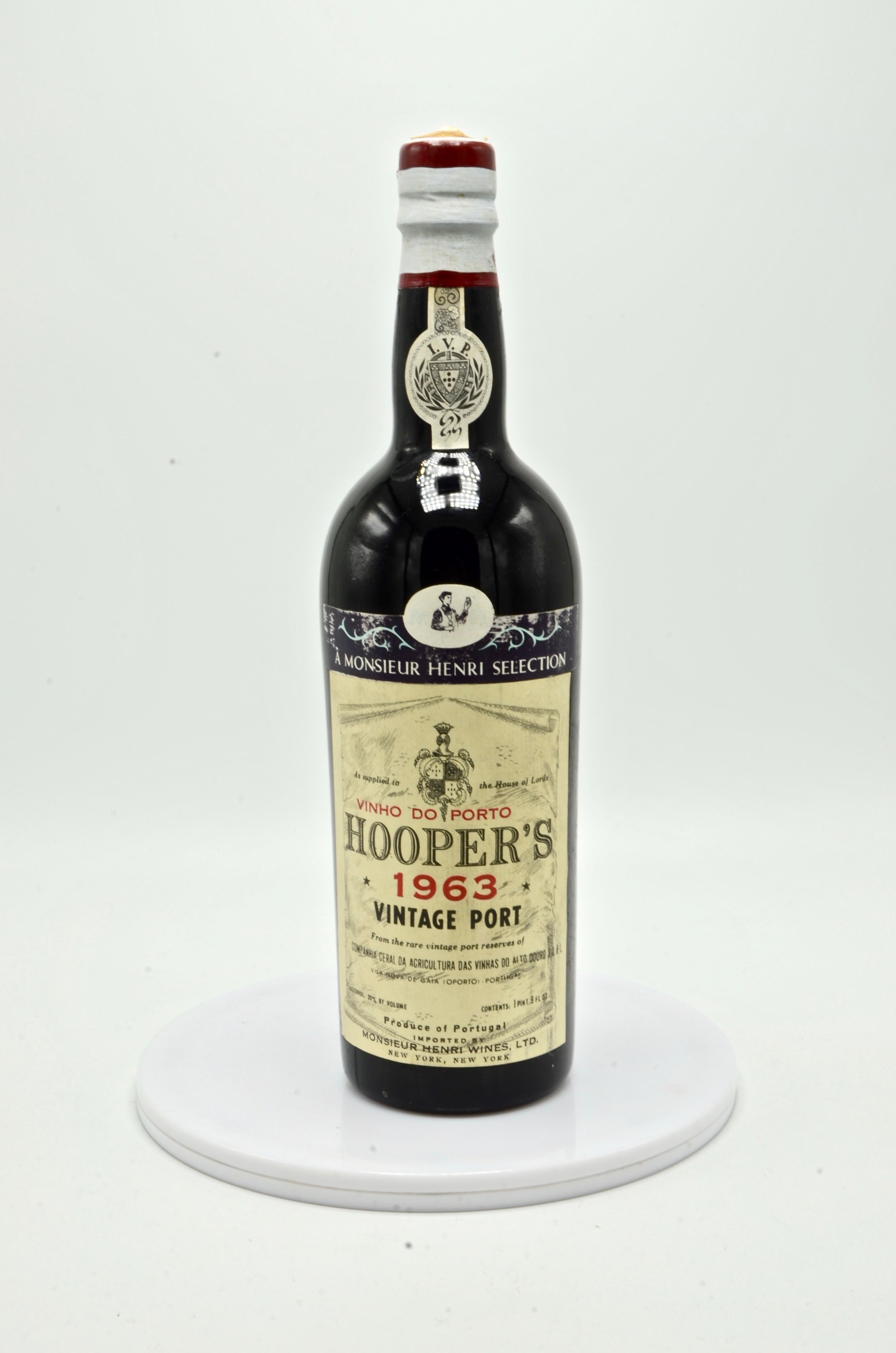 1963 Hooper's Vintage Port