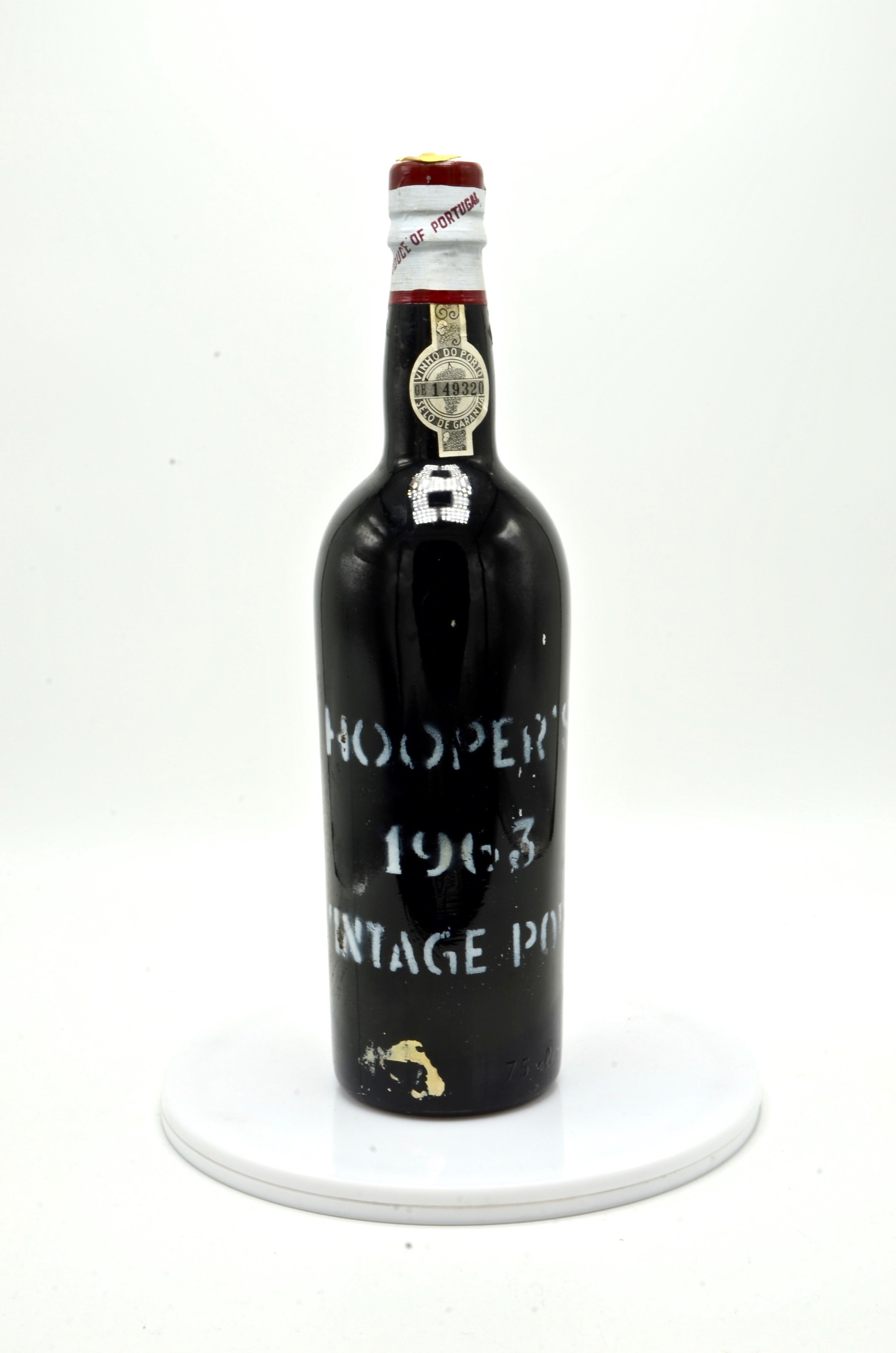 1963 Hooper's Vintage Port