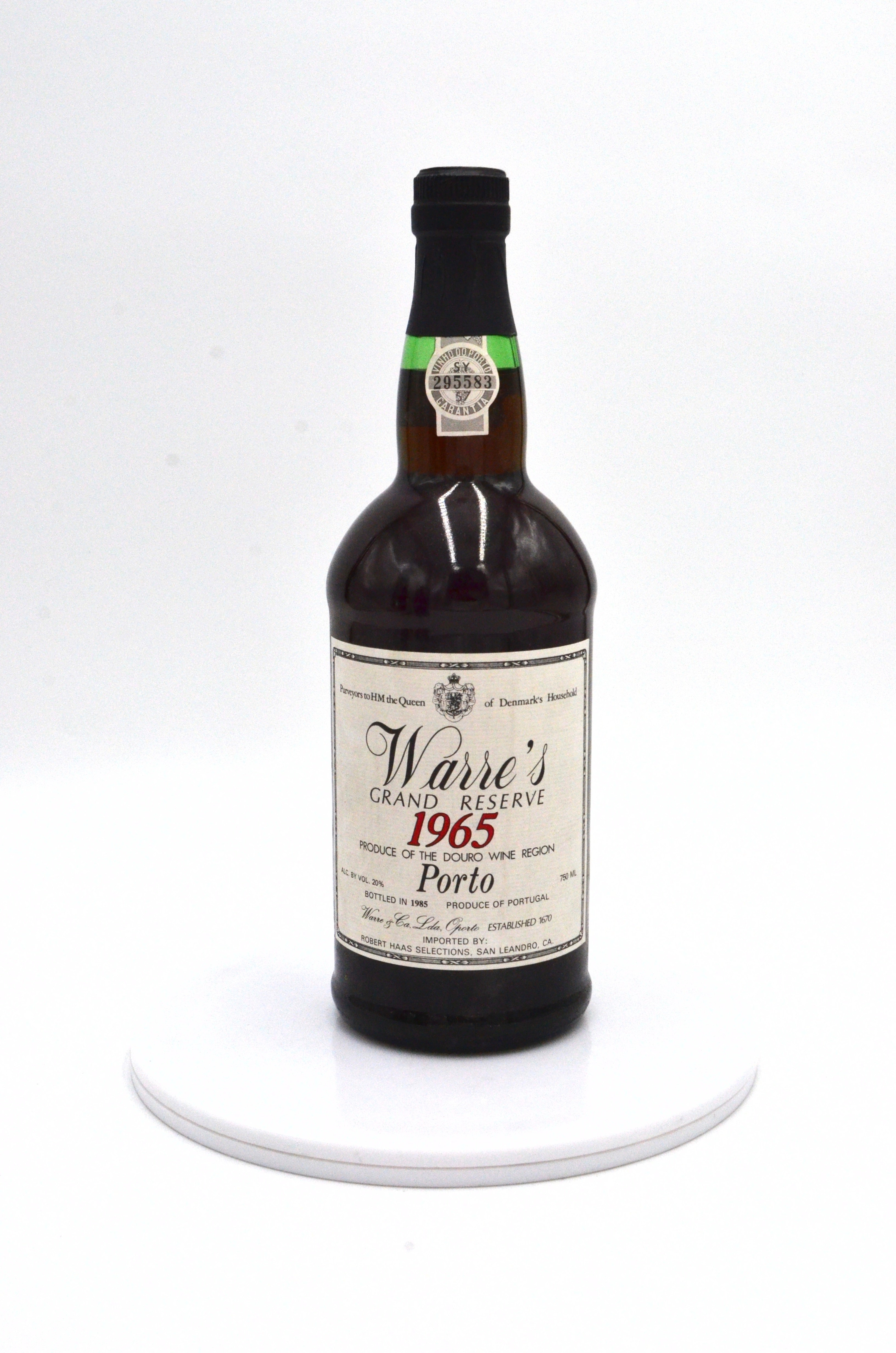 1965 Warre's Grande Reserve Porto