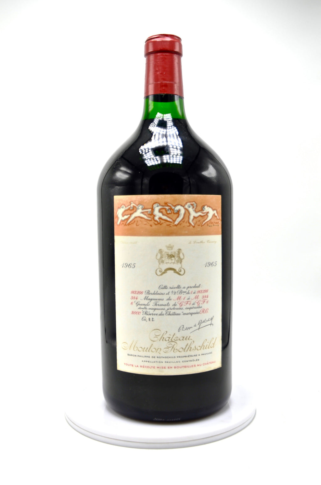 1965 Château Mouton Rothschild, Pauillac (double-magnum)
