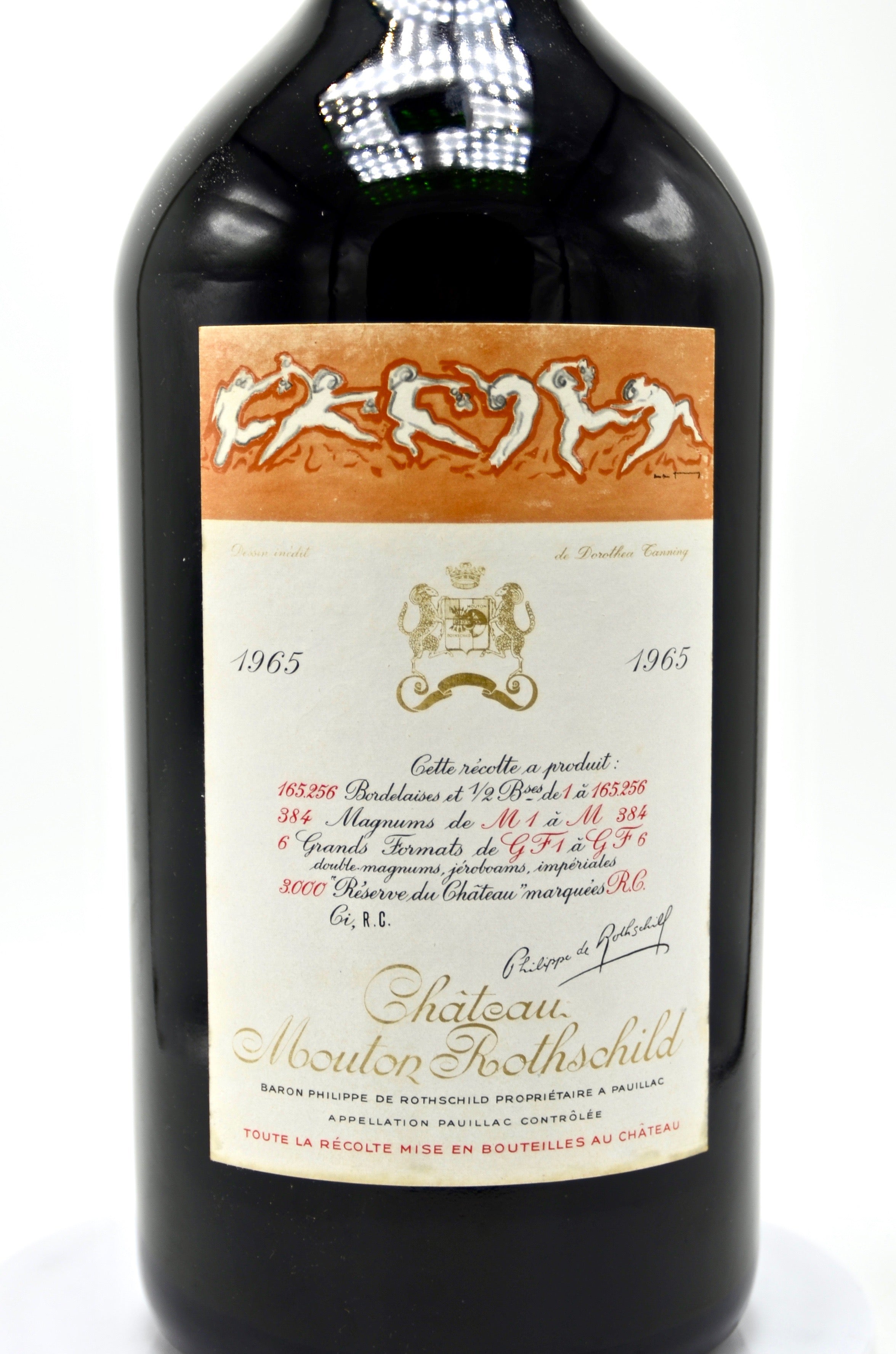 1965 Château Mouton Rothschild, Pauillac (double-magnum)