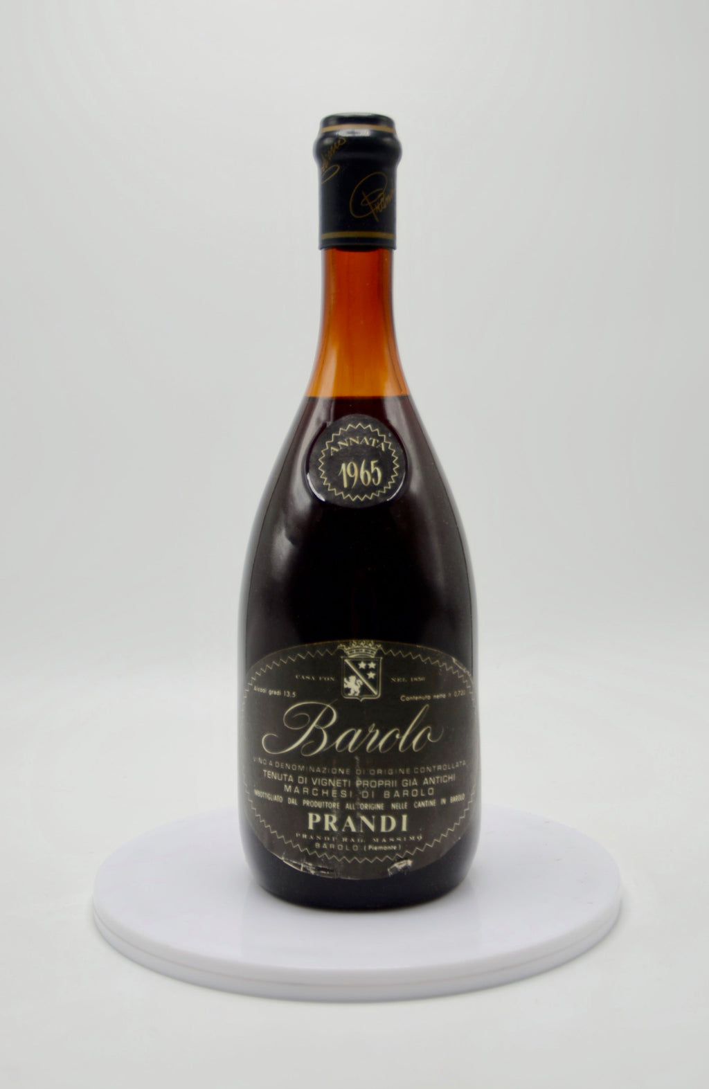 1965 Prandi Barolo [MISSING VINTAGE LABEL]