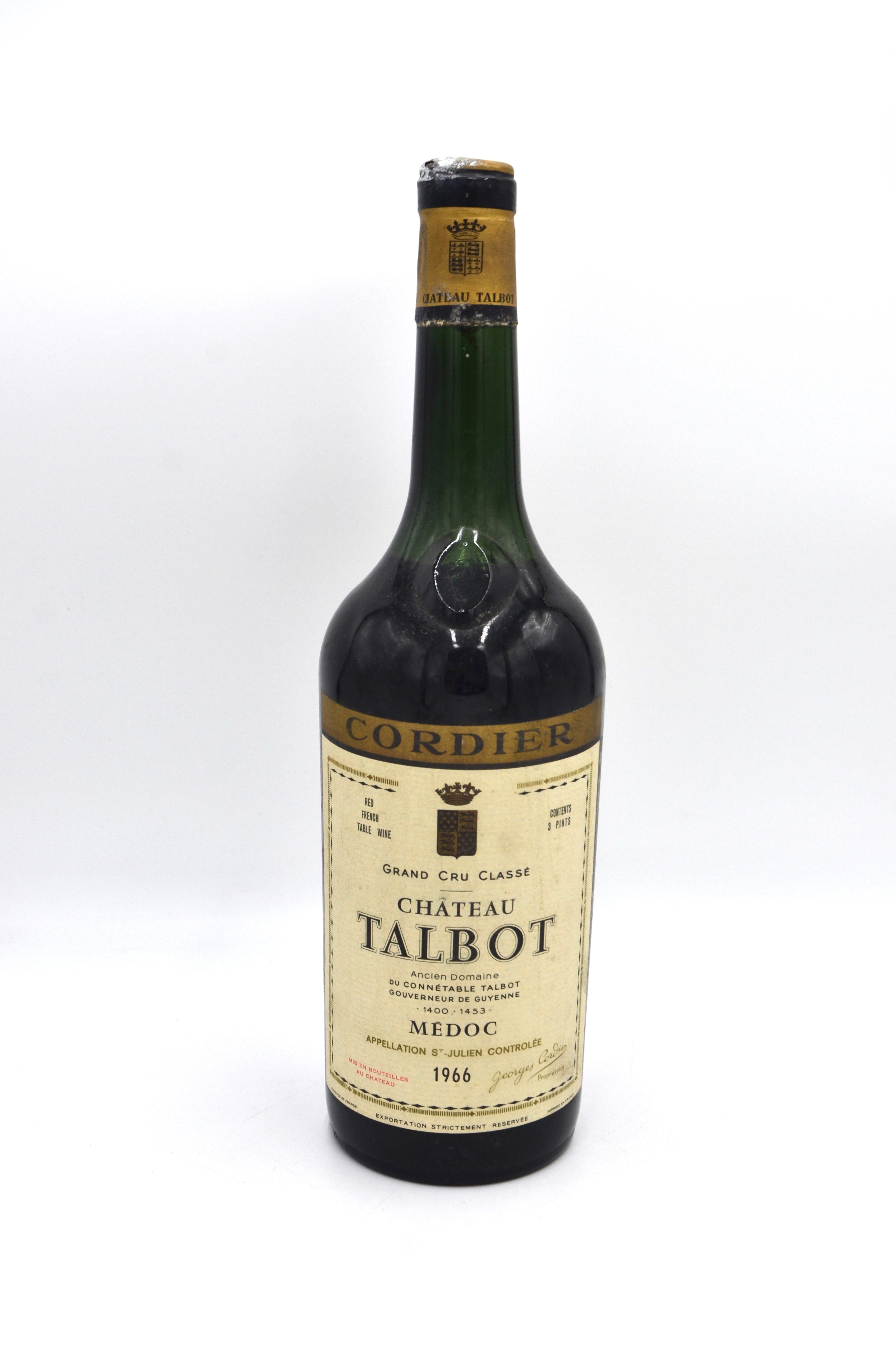 1966 Château Talbot, St. Julien (magnum)
