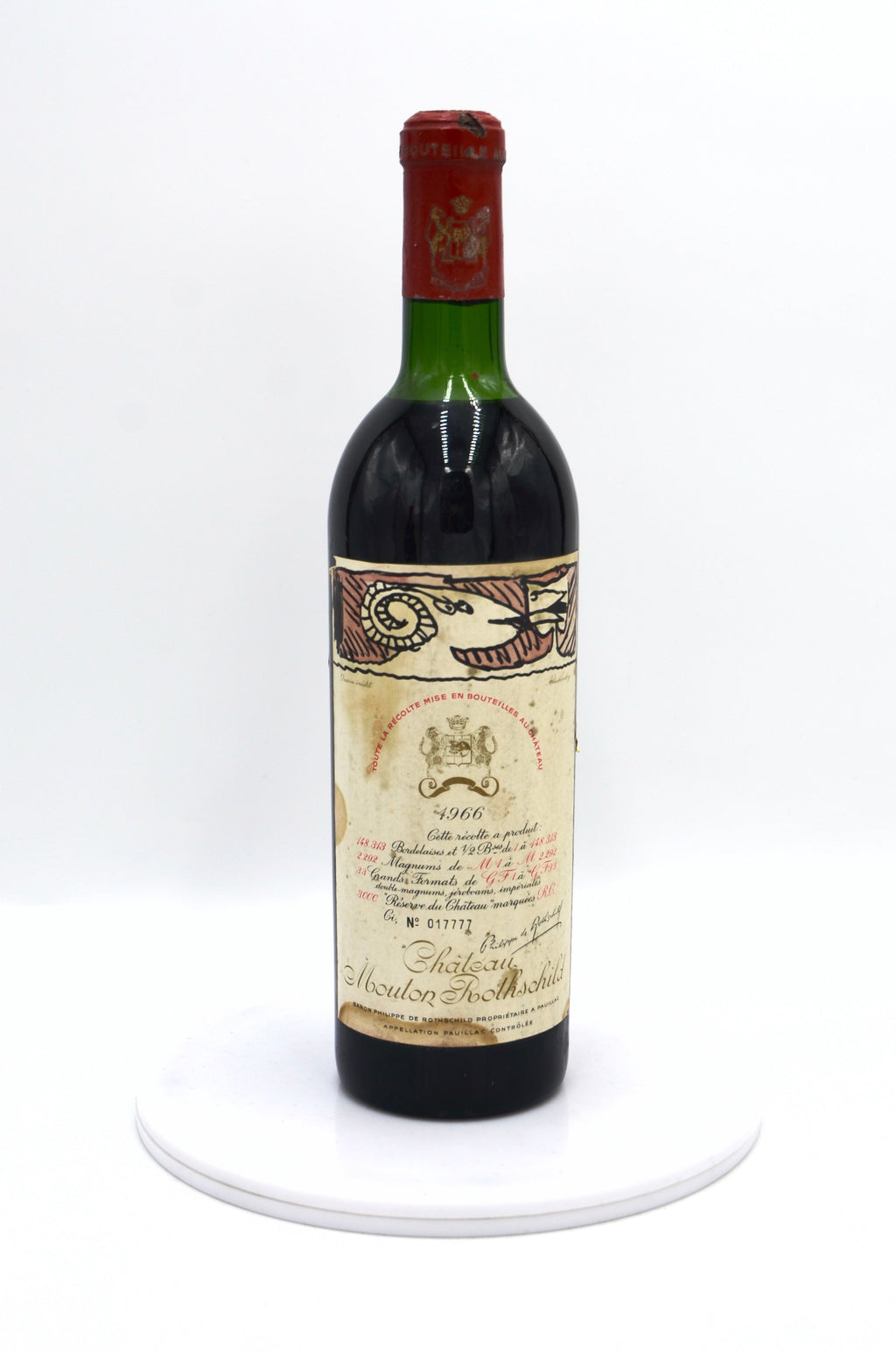 1966 Château Mouton Rothschild, Pauillac