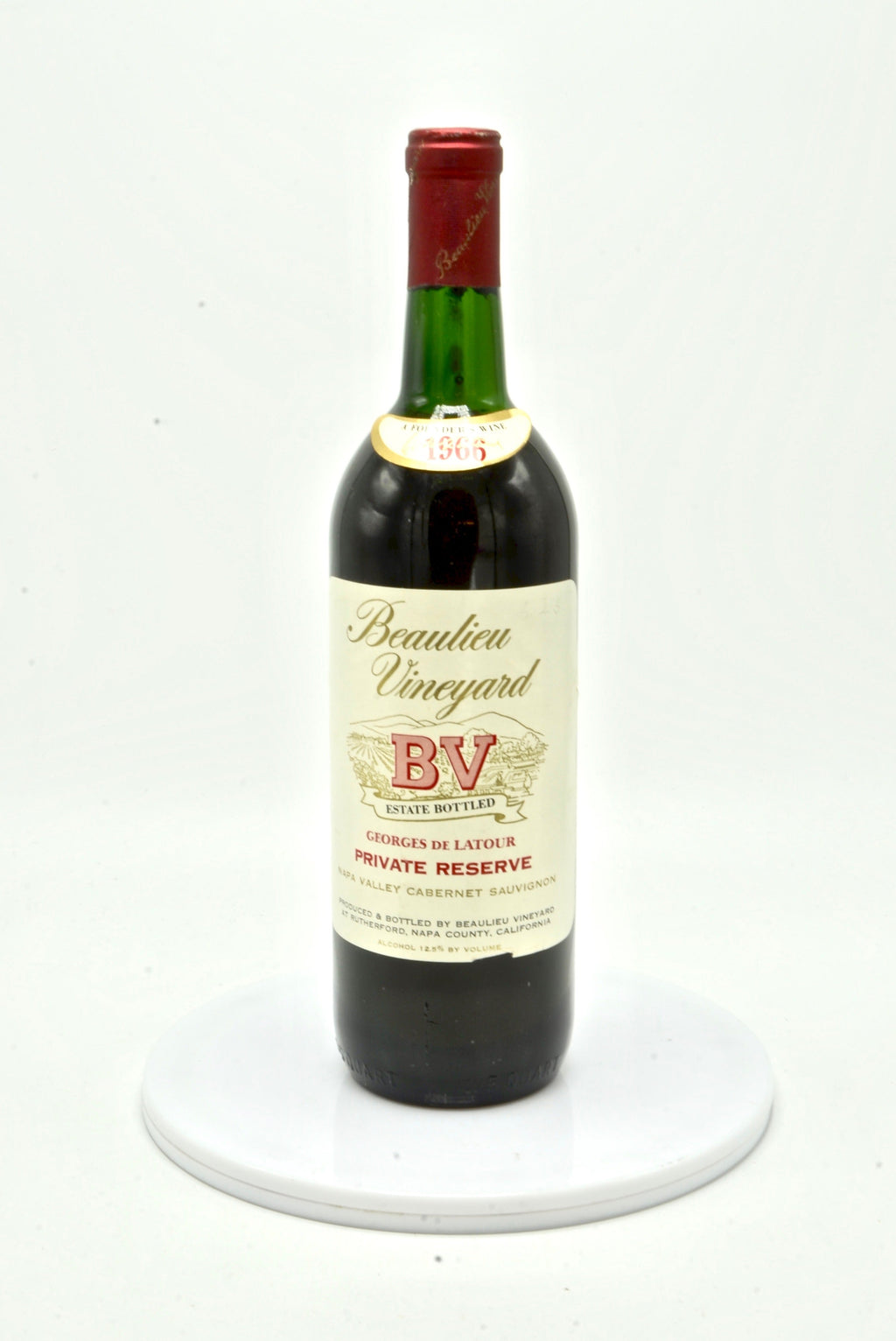 1966 Beaulieu Vineyard Georges de Latour Private Reserve Cabernet Sauvignon, Napa Valley