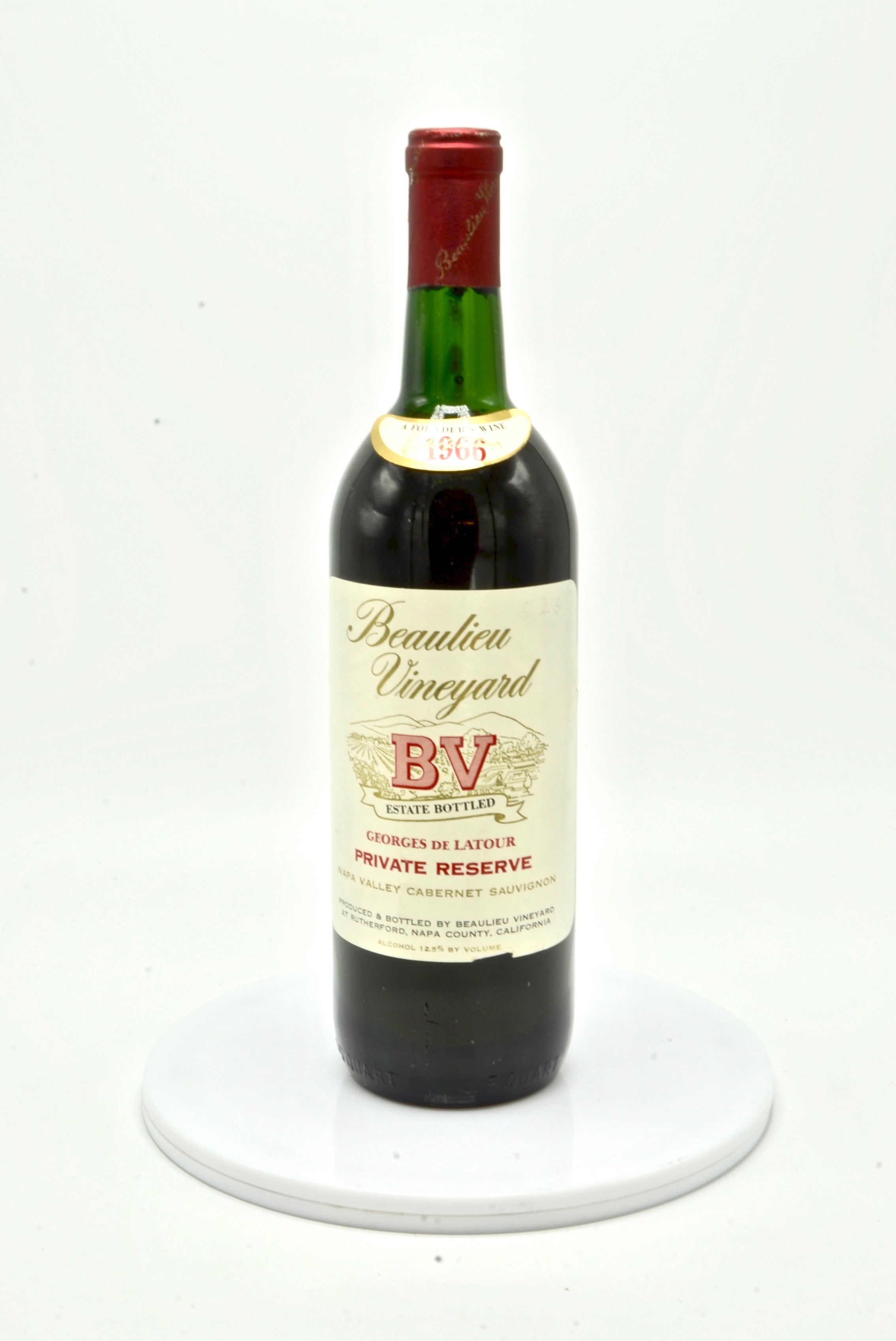 1966 Beaulieu Vineyard Georges de Latour Private Reserve Cabernet Sauvignon, Napa Valley