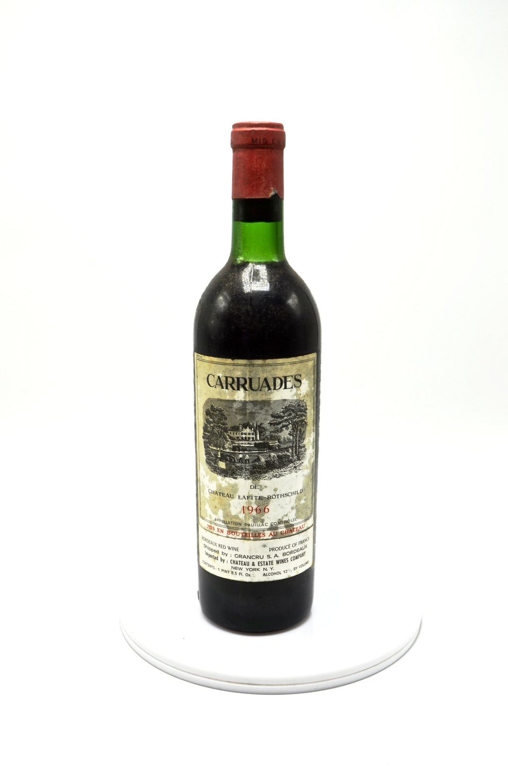 1966 Carruades de Lafite, Pauillac [Ch. Lafite Rothschild’s 2nd]