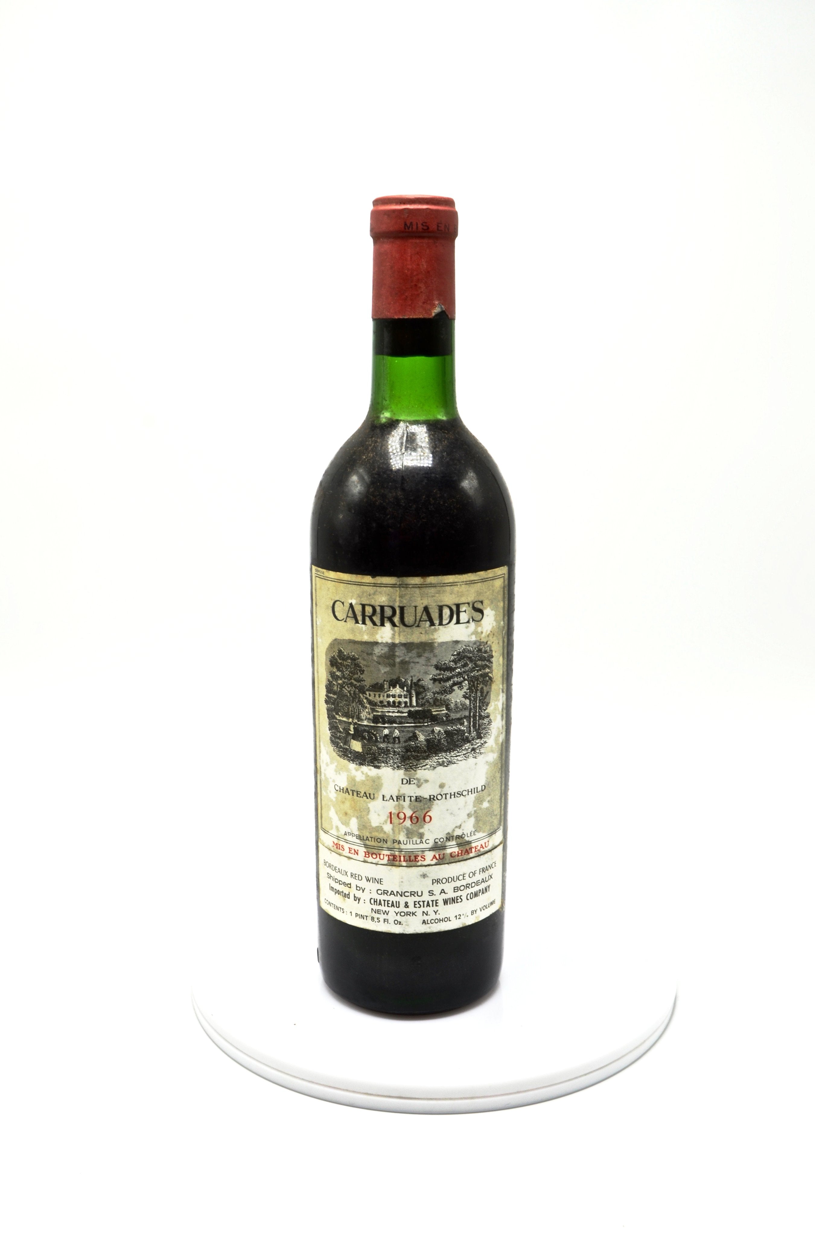 1966 Carruades de Lafite, Pauillac [Ch. Lafite Rothschild’s 2nd]