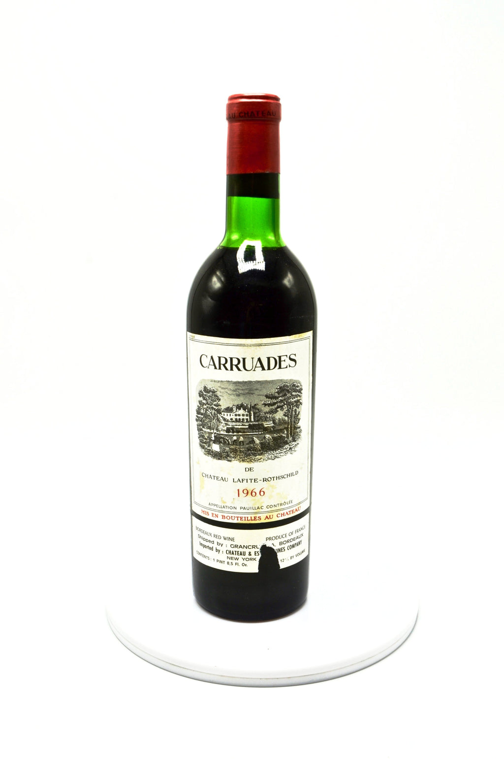 1966 Carruades de Lafite, Pauillac [Ch. Lafite Rothschild’s 2nd]