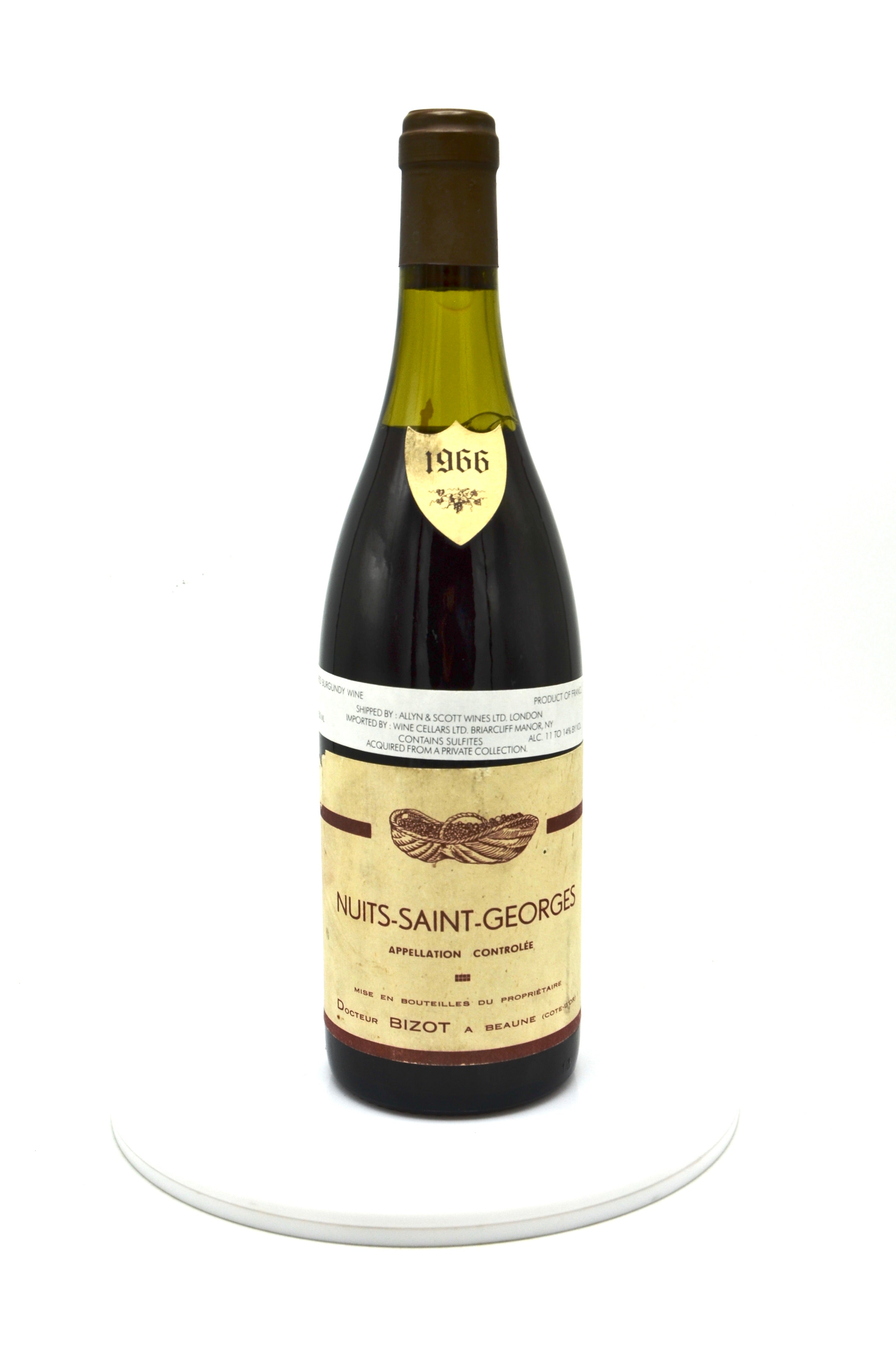 1966 Docteur Bizot Nuits-Saint-Georges
