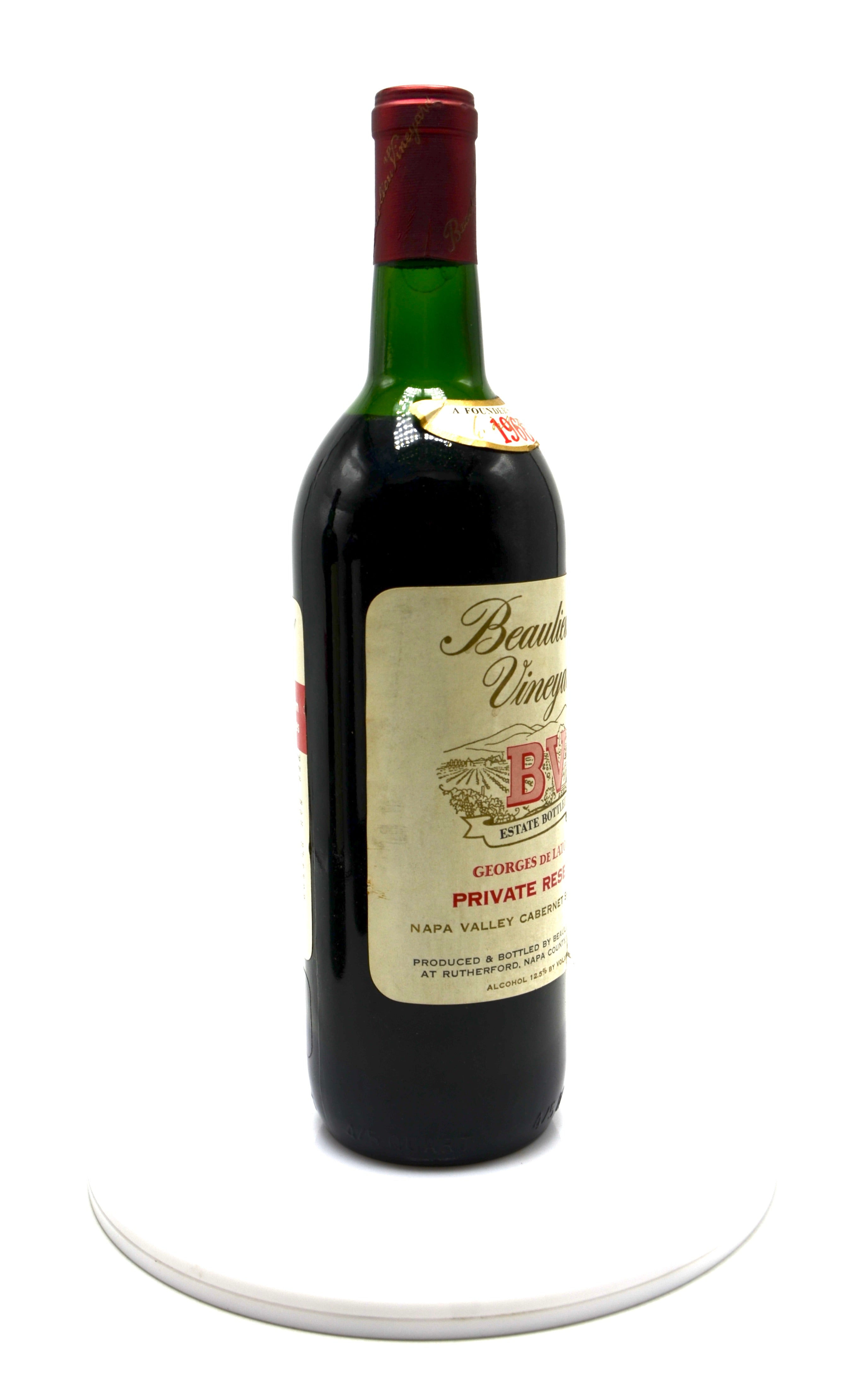 1966 Beaulieu Vineyard Georges de Latour Private Reserve Cabernet Sauvignon, Napa Valley