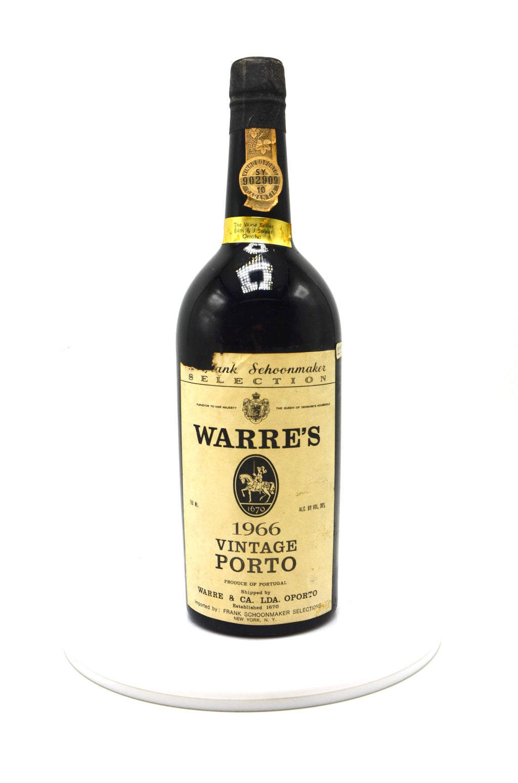 1966 Warre's Vintage Port