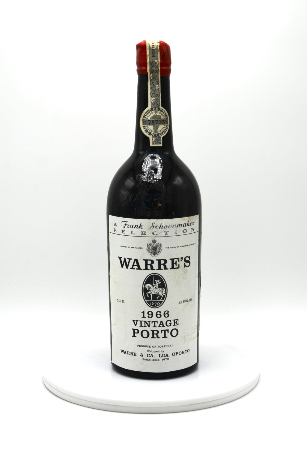 1966 Warre's Vintage Port