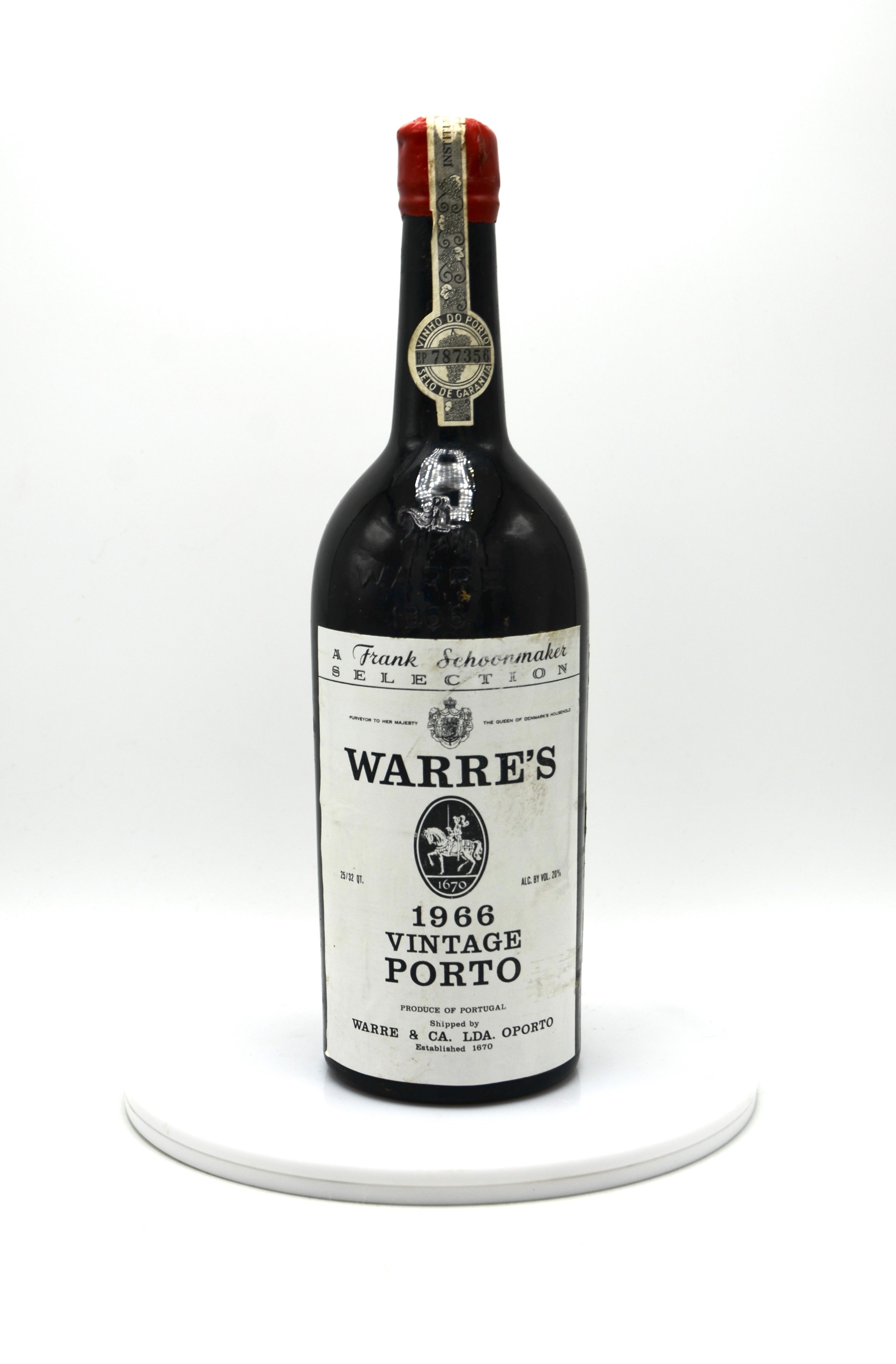 1966 Warre's Vintage Port