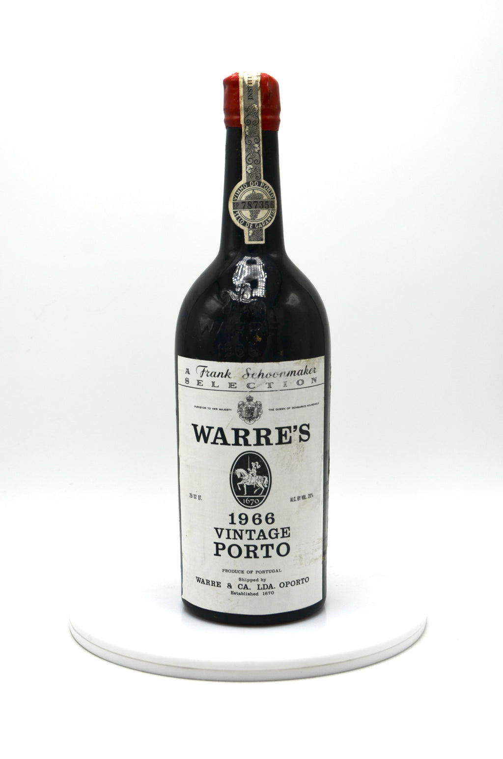 1966 Warre's Vintage Port