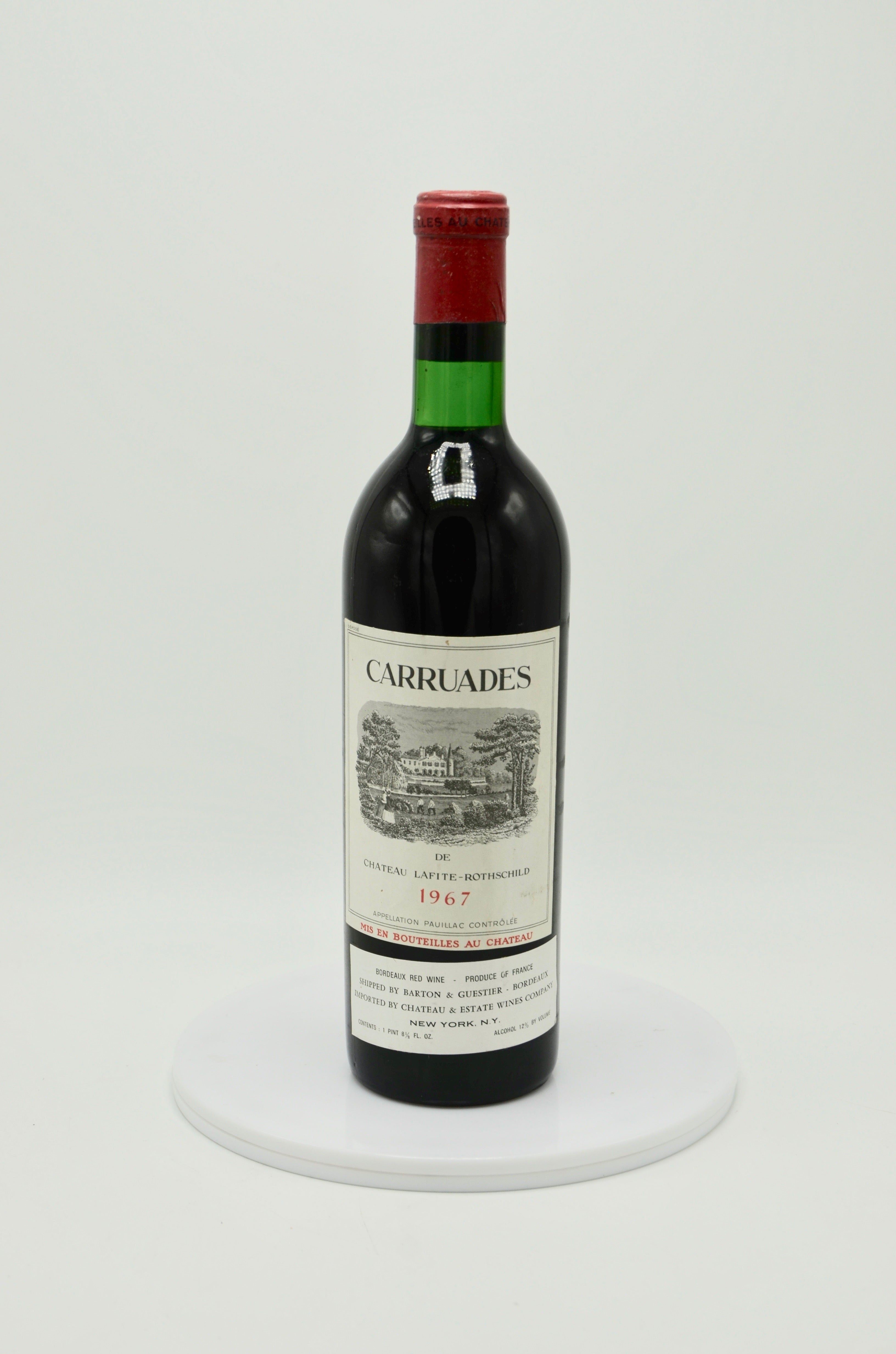 1967 Carruades de Lafite, Pauillac [Ch. Lafite Rothschild's 2nd]