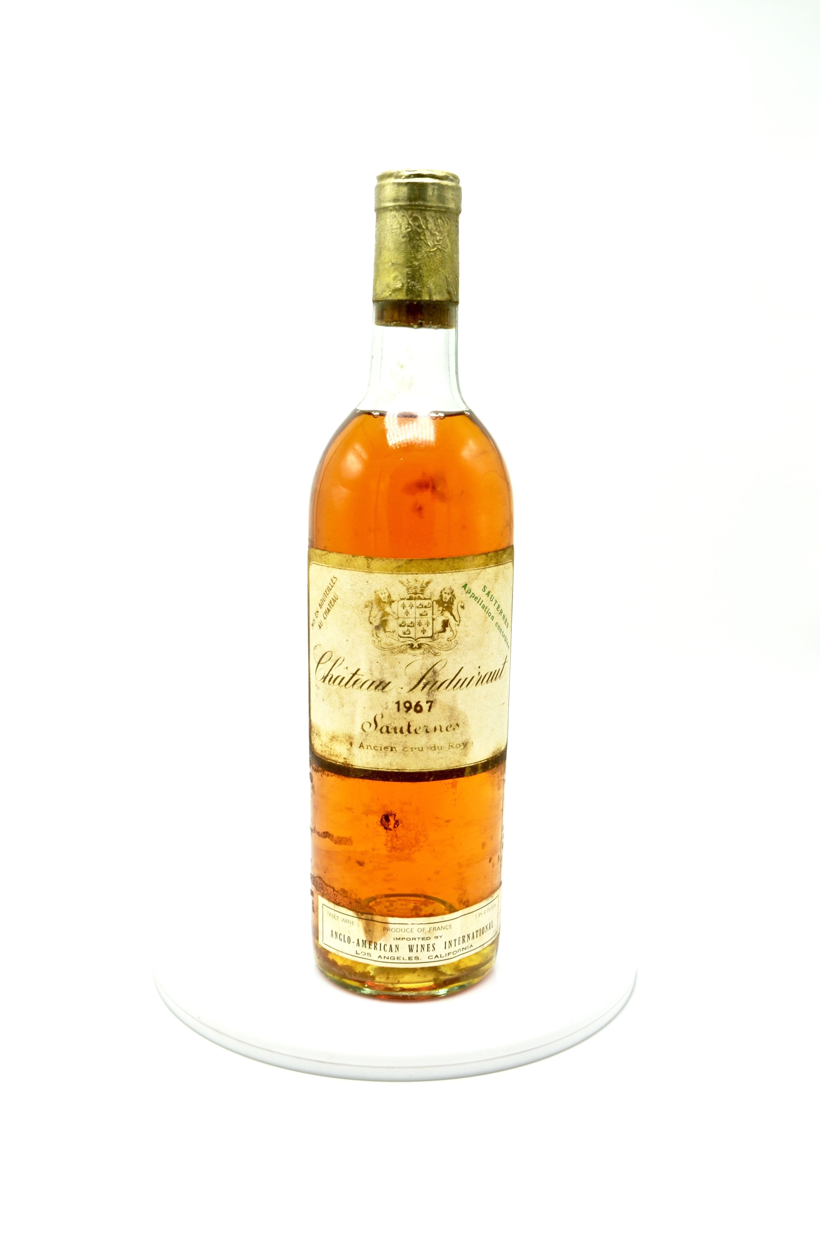 1967 Château Suduiraut, Sauternes